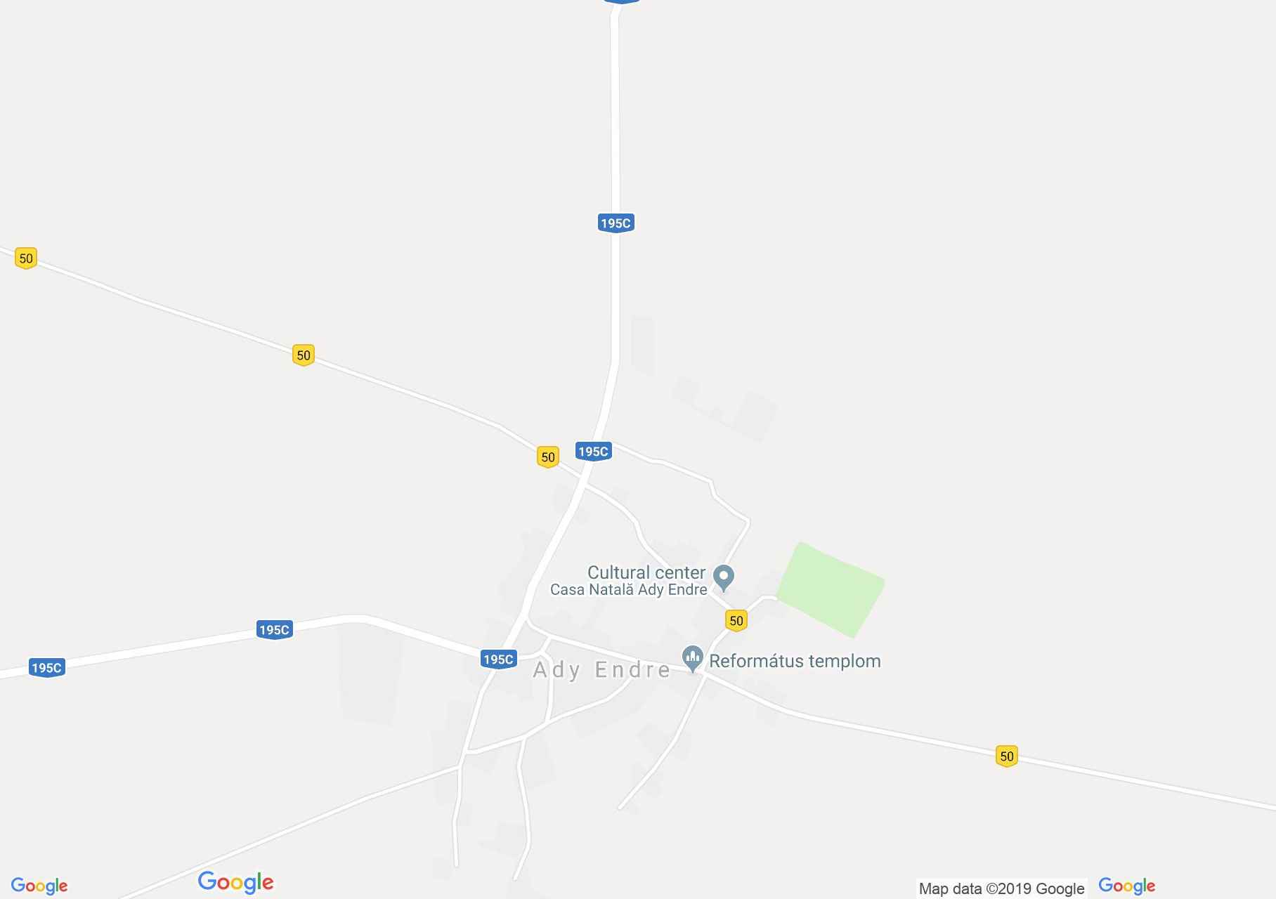 Ady Endre (térkép)