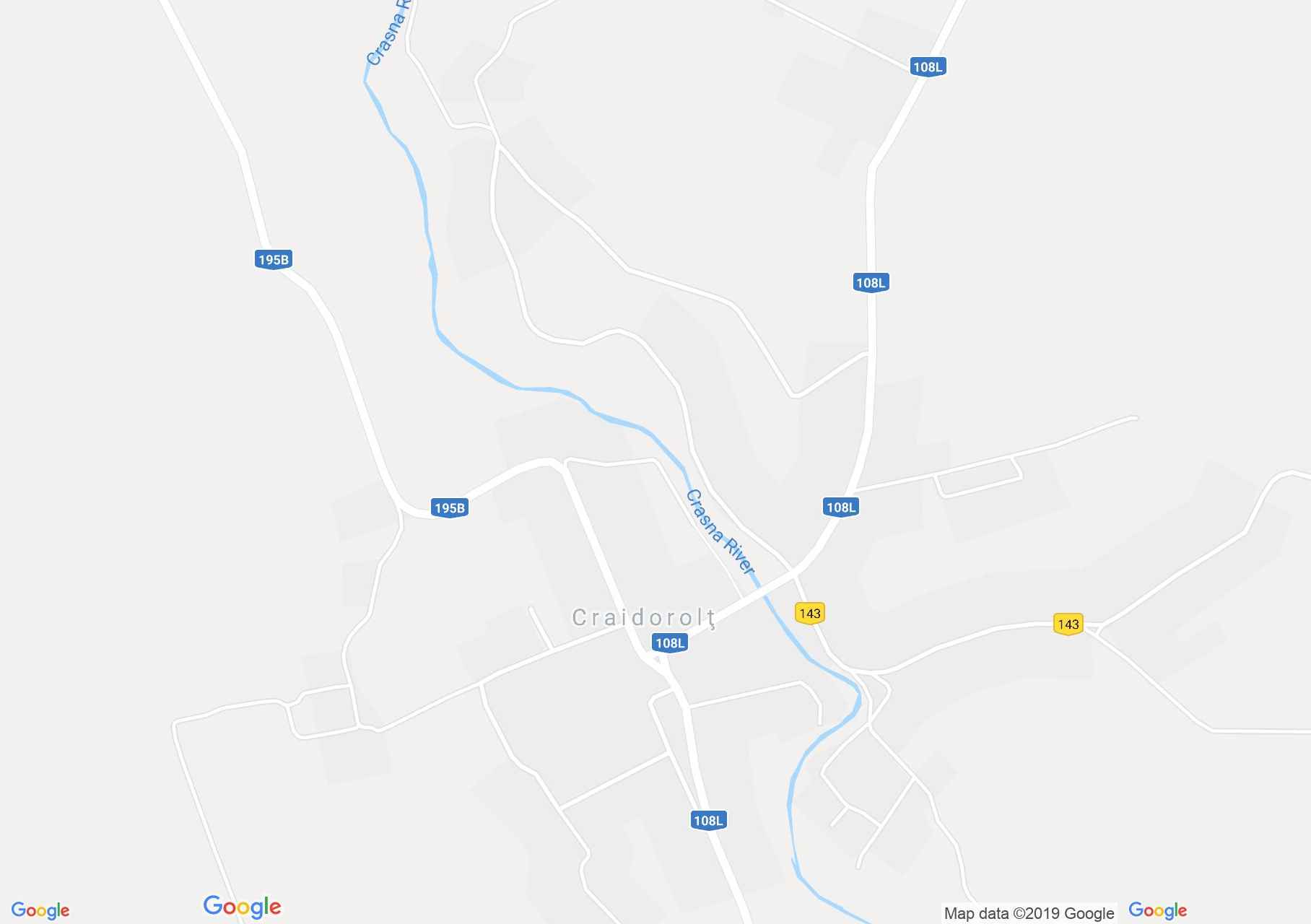 Hartă Craidorolţ: Biserica catolică