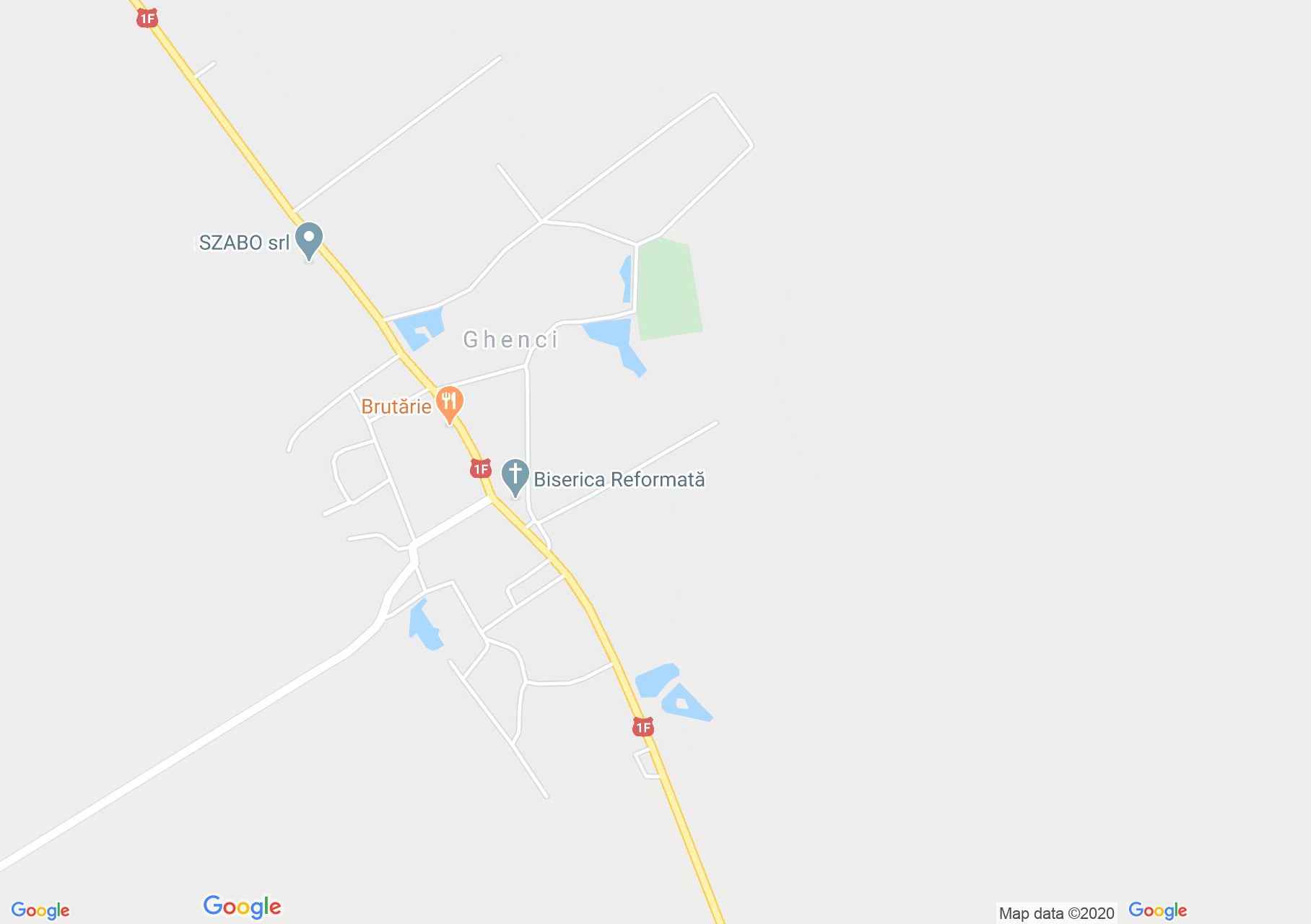 Map of Ghenci: The lake