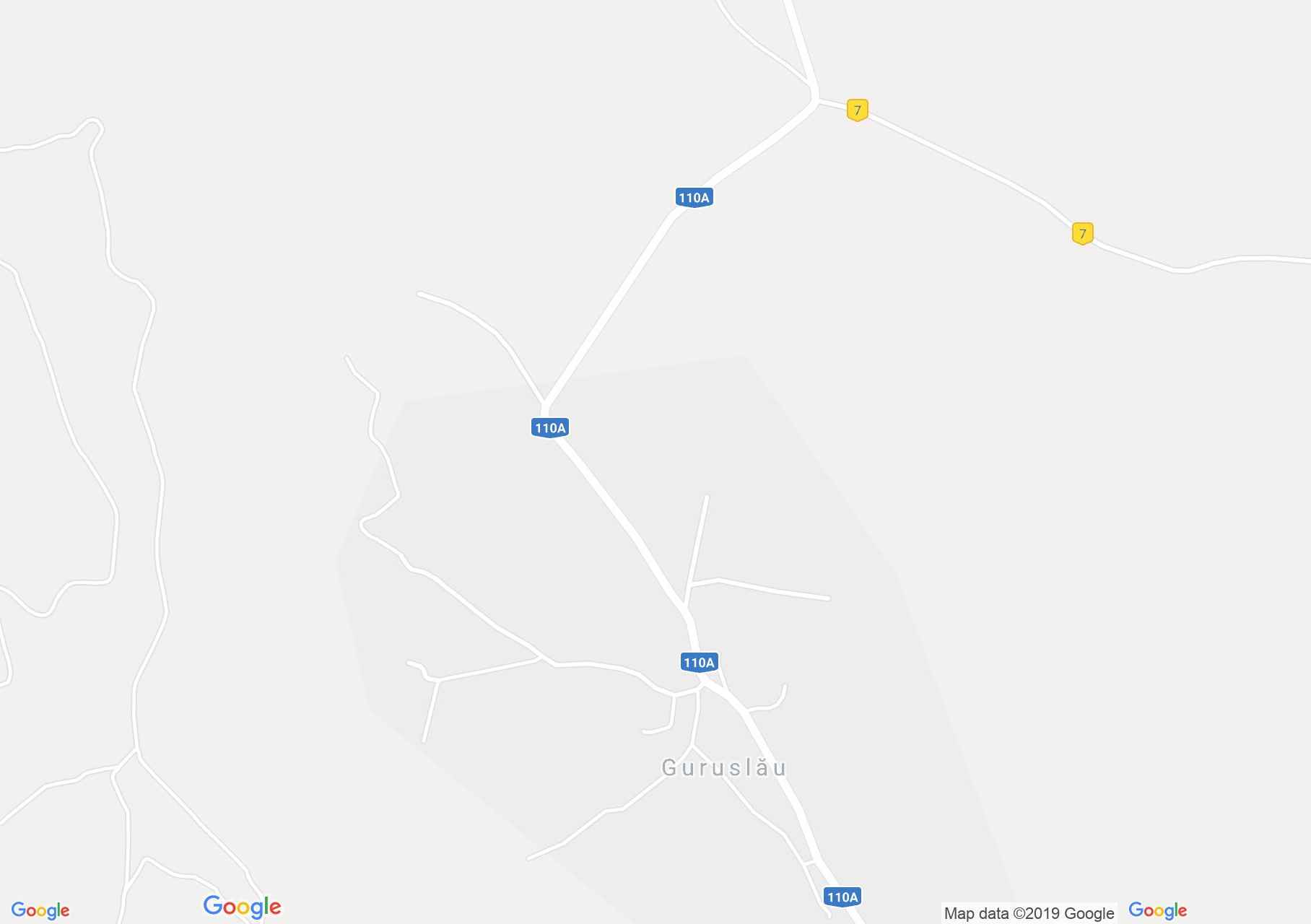 Hartă Guruslău: Biserica reformată