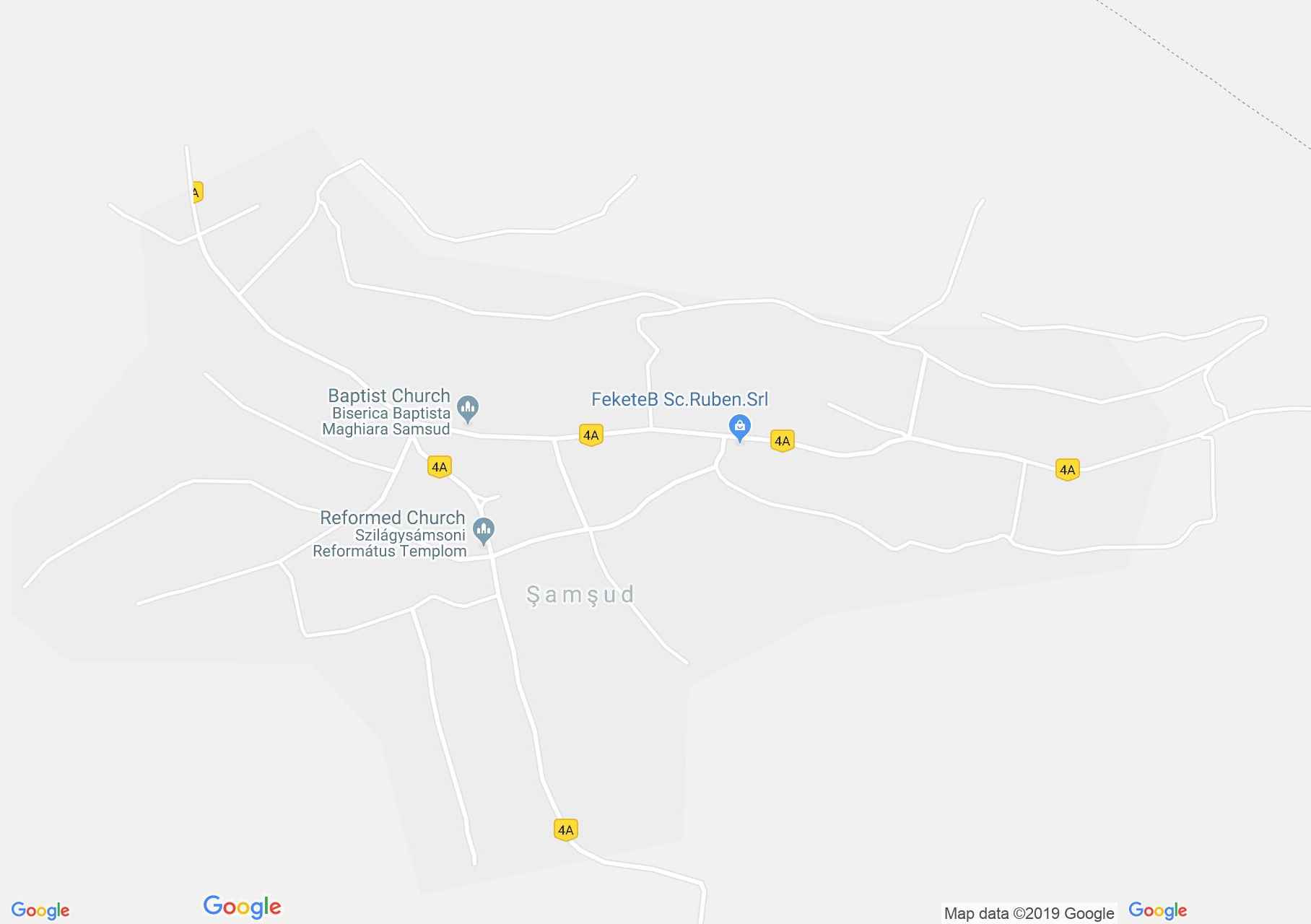 Hartă Şamşud: Biserica ortodoxă