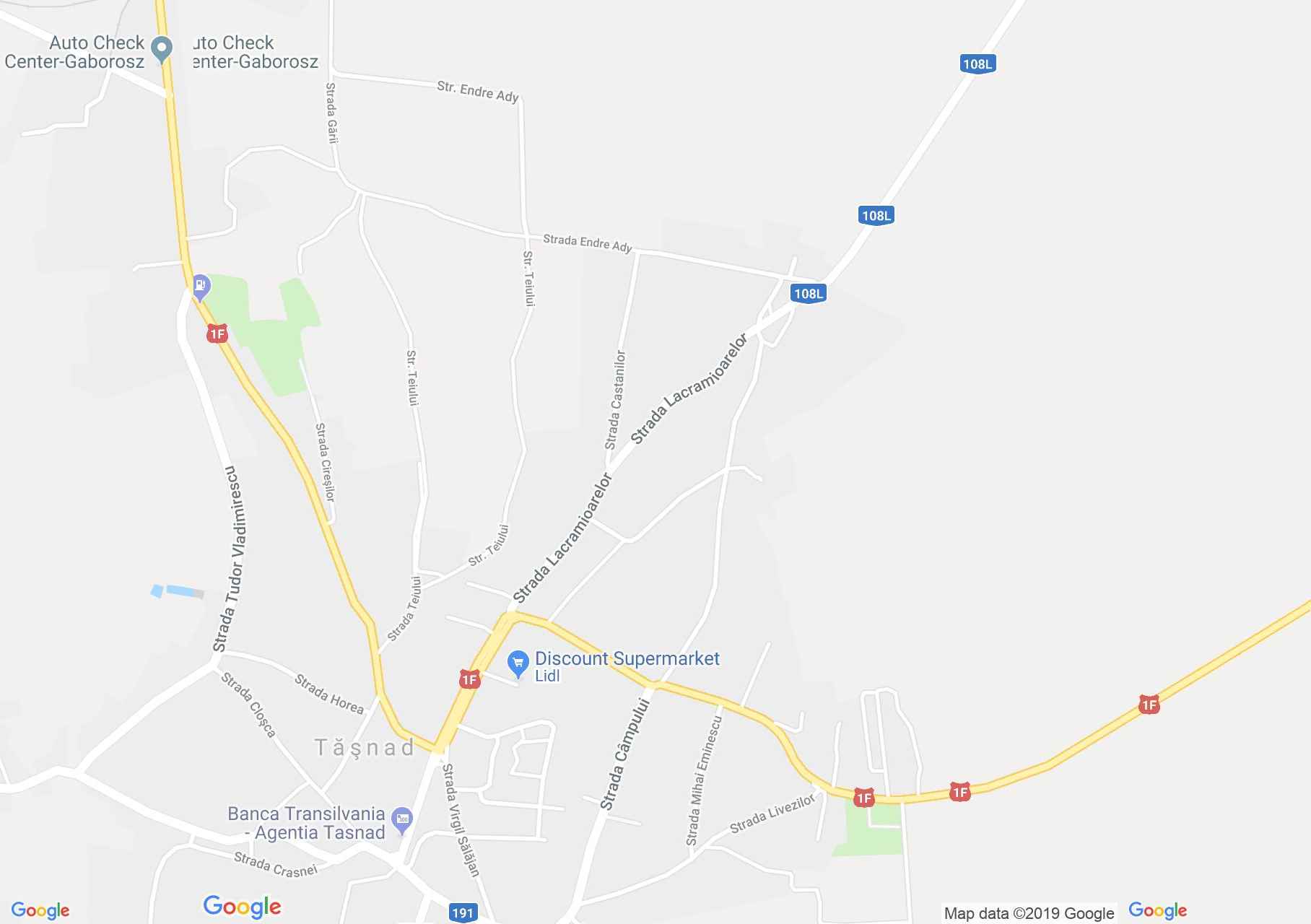 Tasnád (térkép)