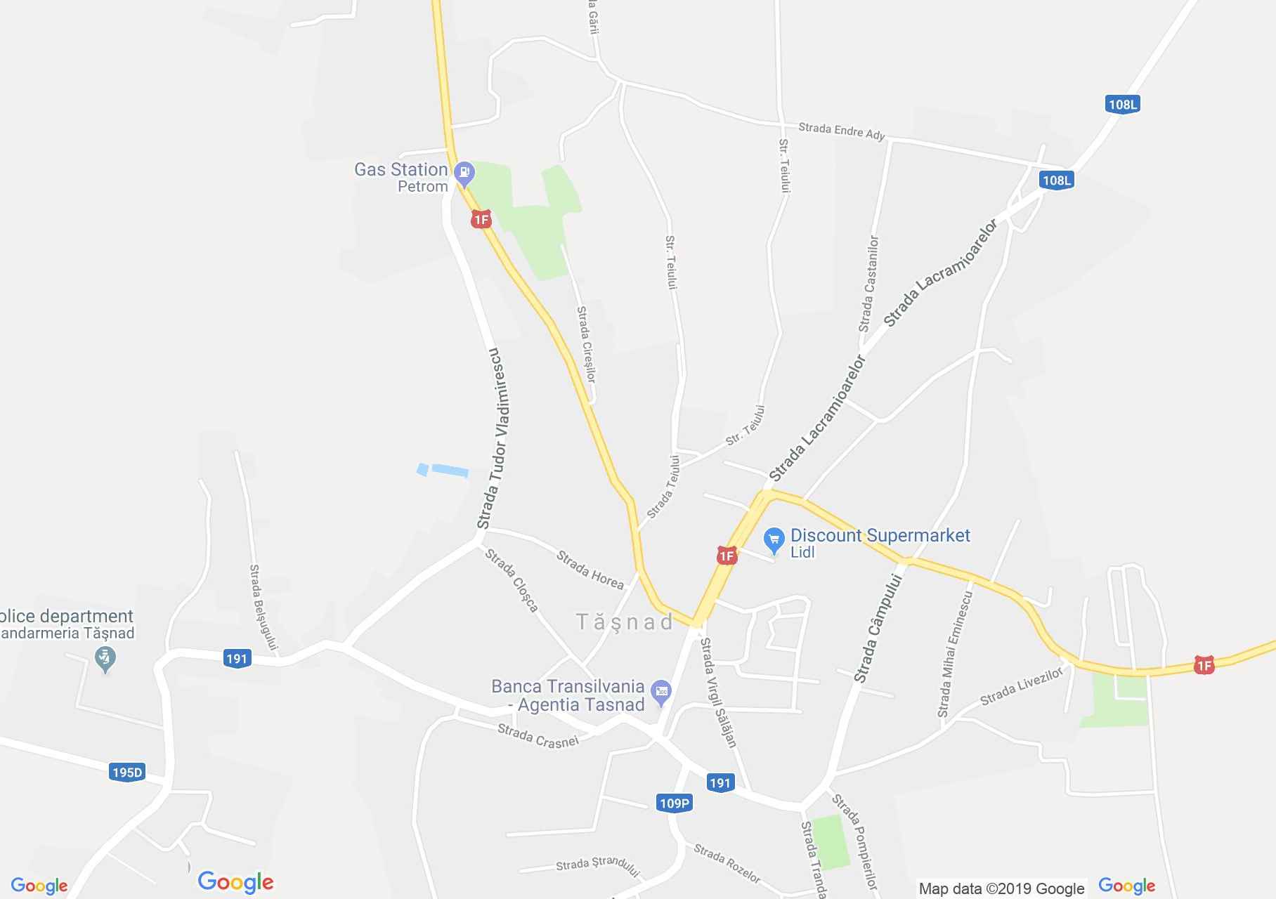 Map of Tăşnad: Museum