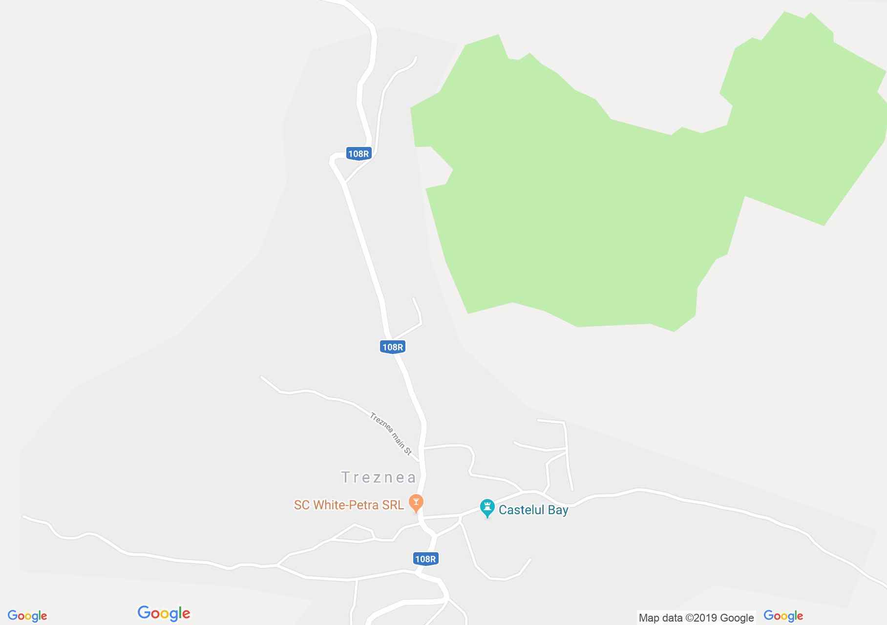 Map of Treznea: Orthodox church