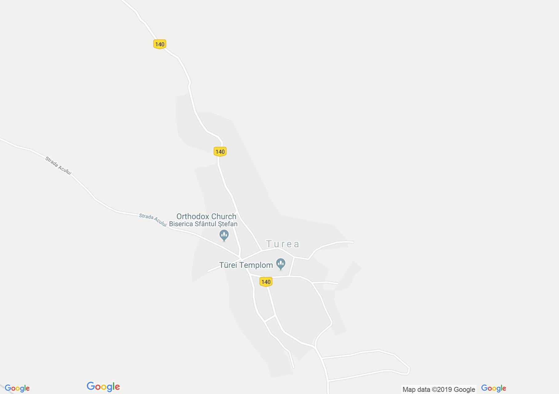 Hartă Turea: Conacul Bánffy