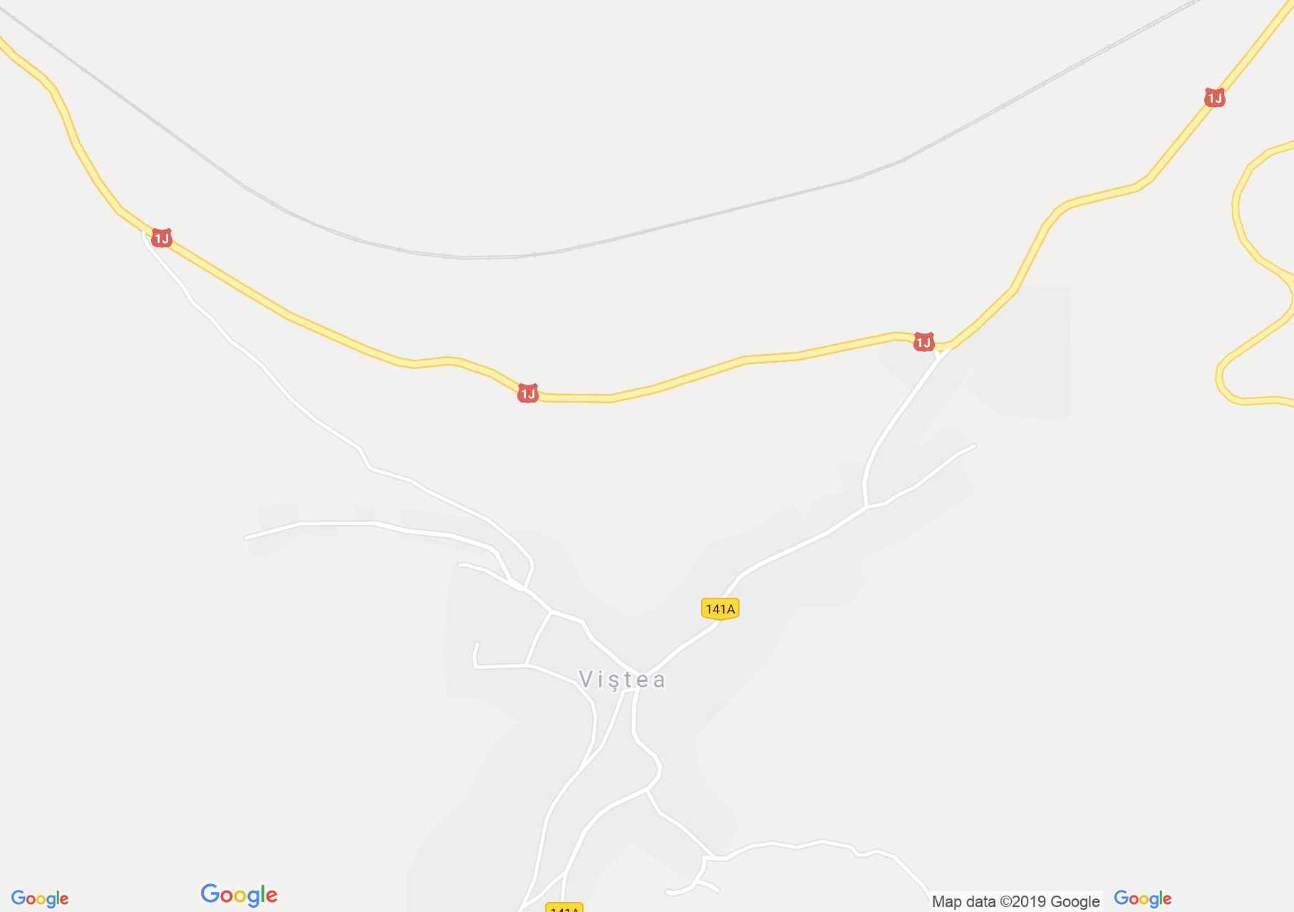 Hartă Viştea: Clădirea şcolii