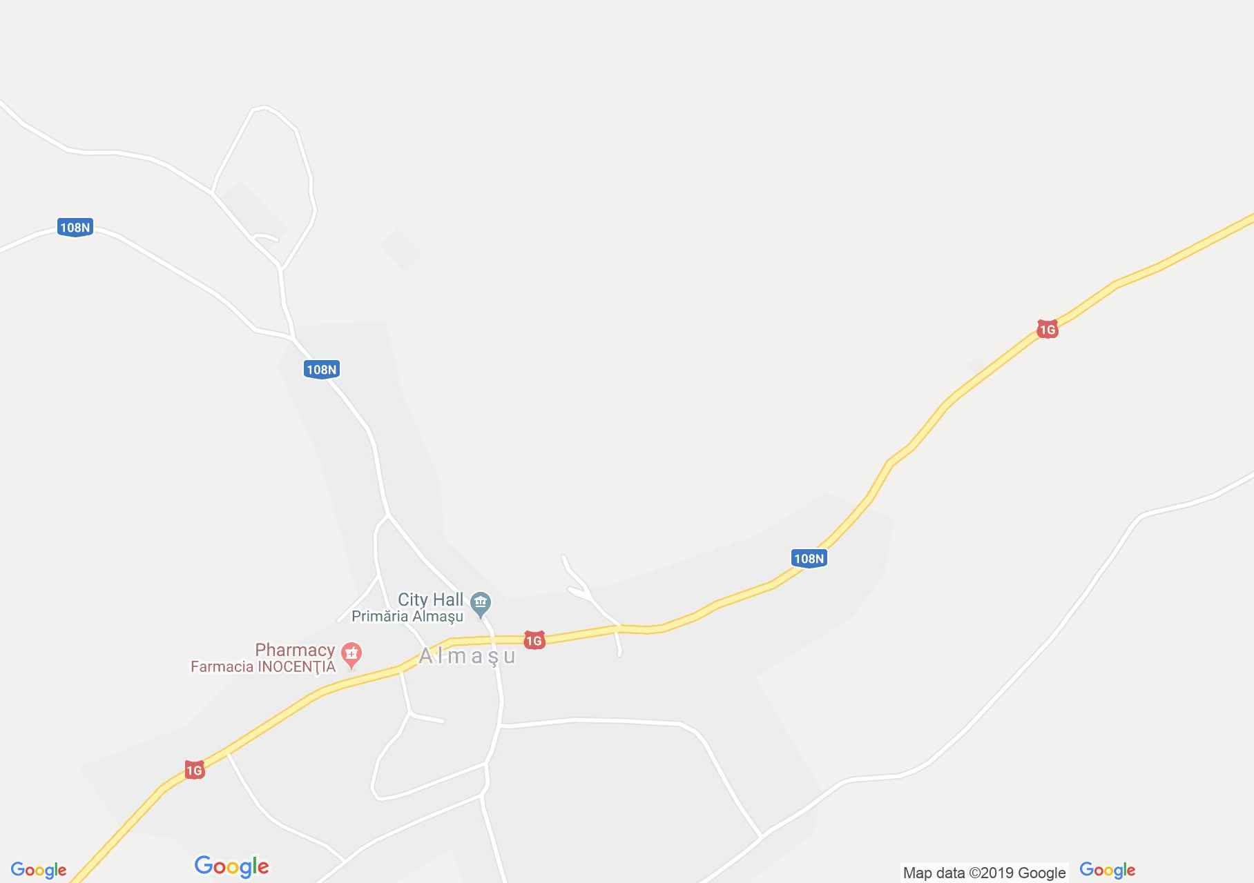 Hartă Almaşu: Castelul Csaky