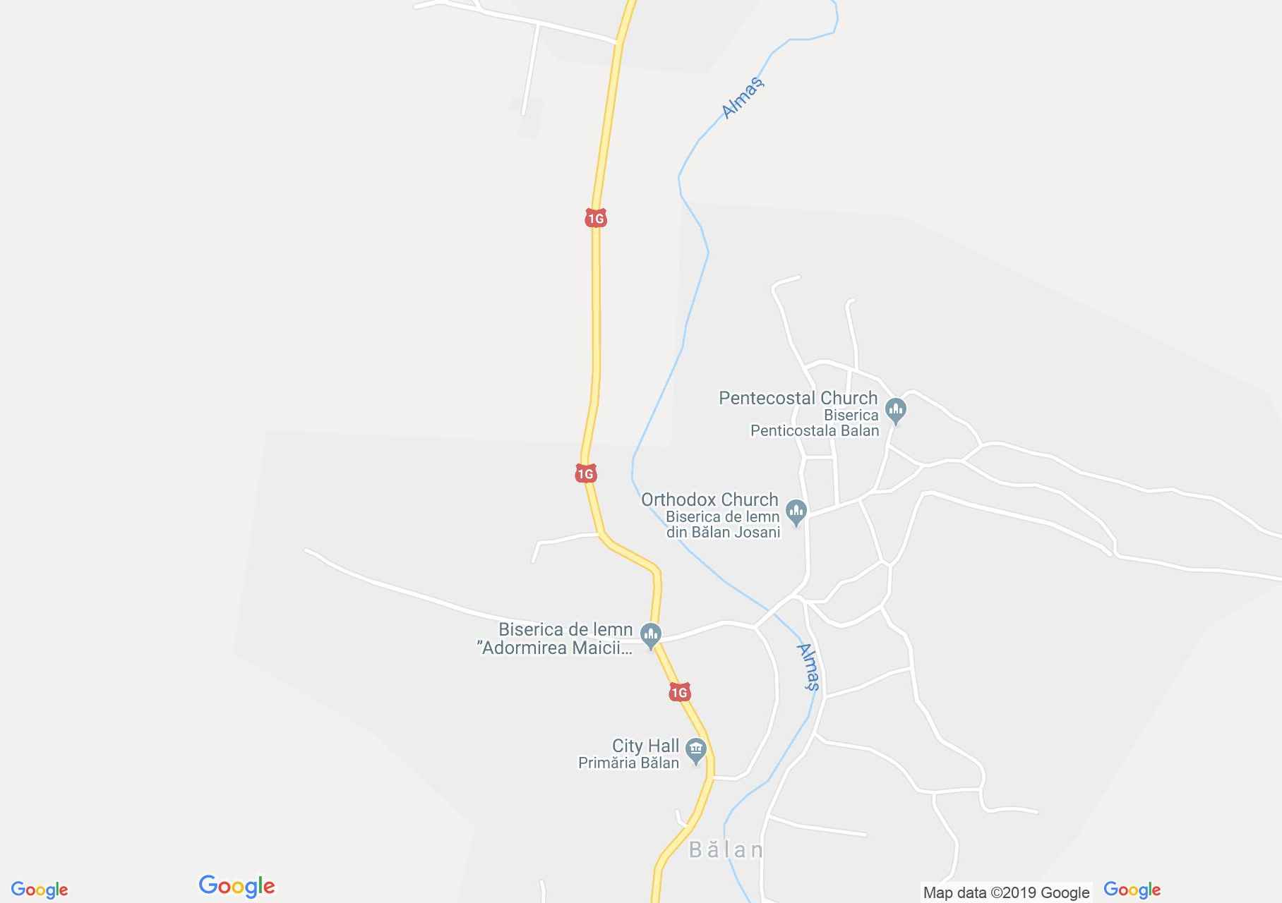 Hartă Bălan: Bălan Joseni, Biserica de lemn