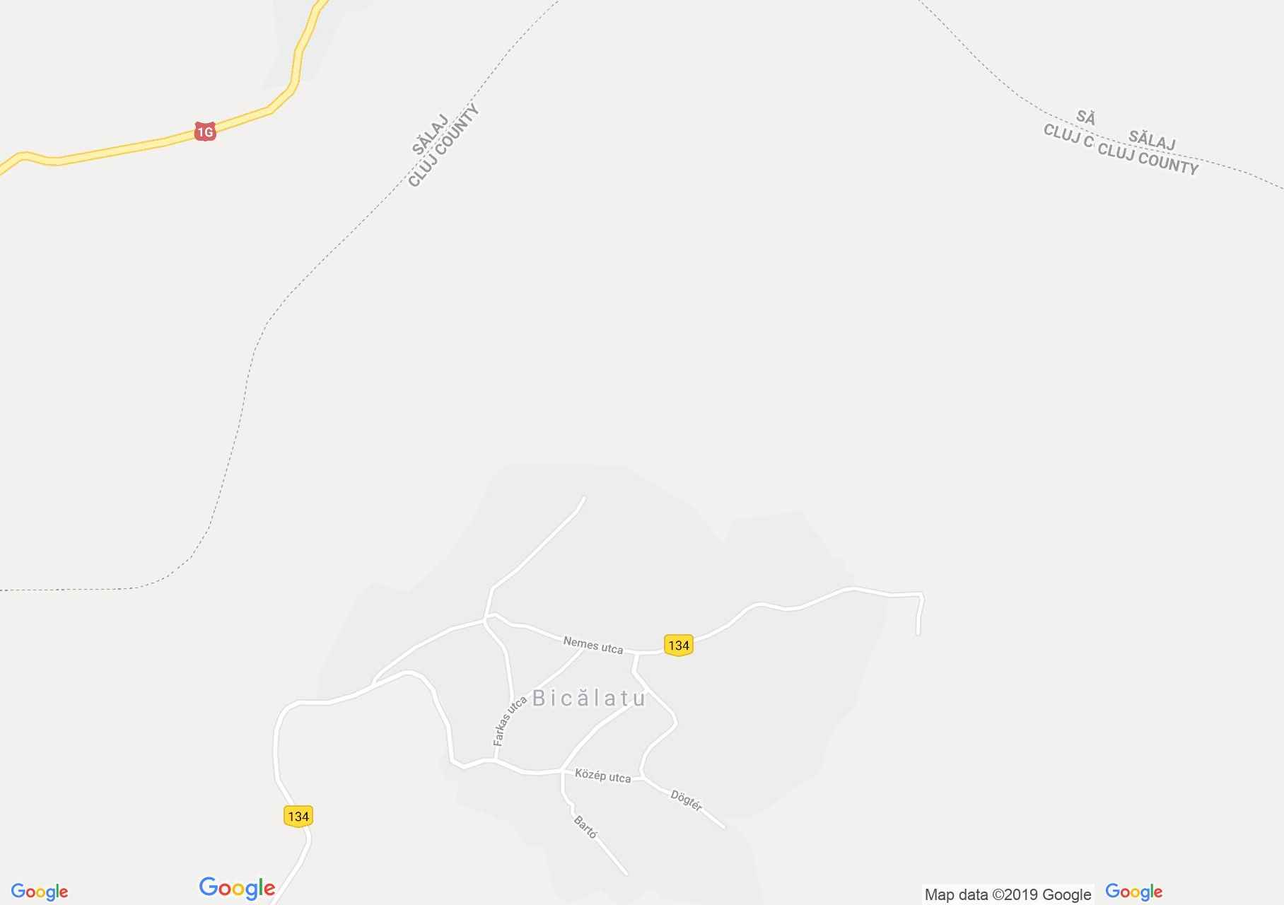 Map of Bicălatu: Reformed church