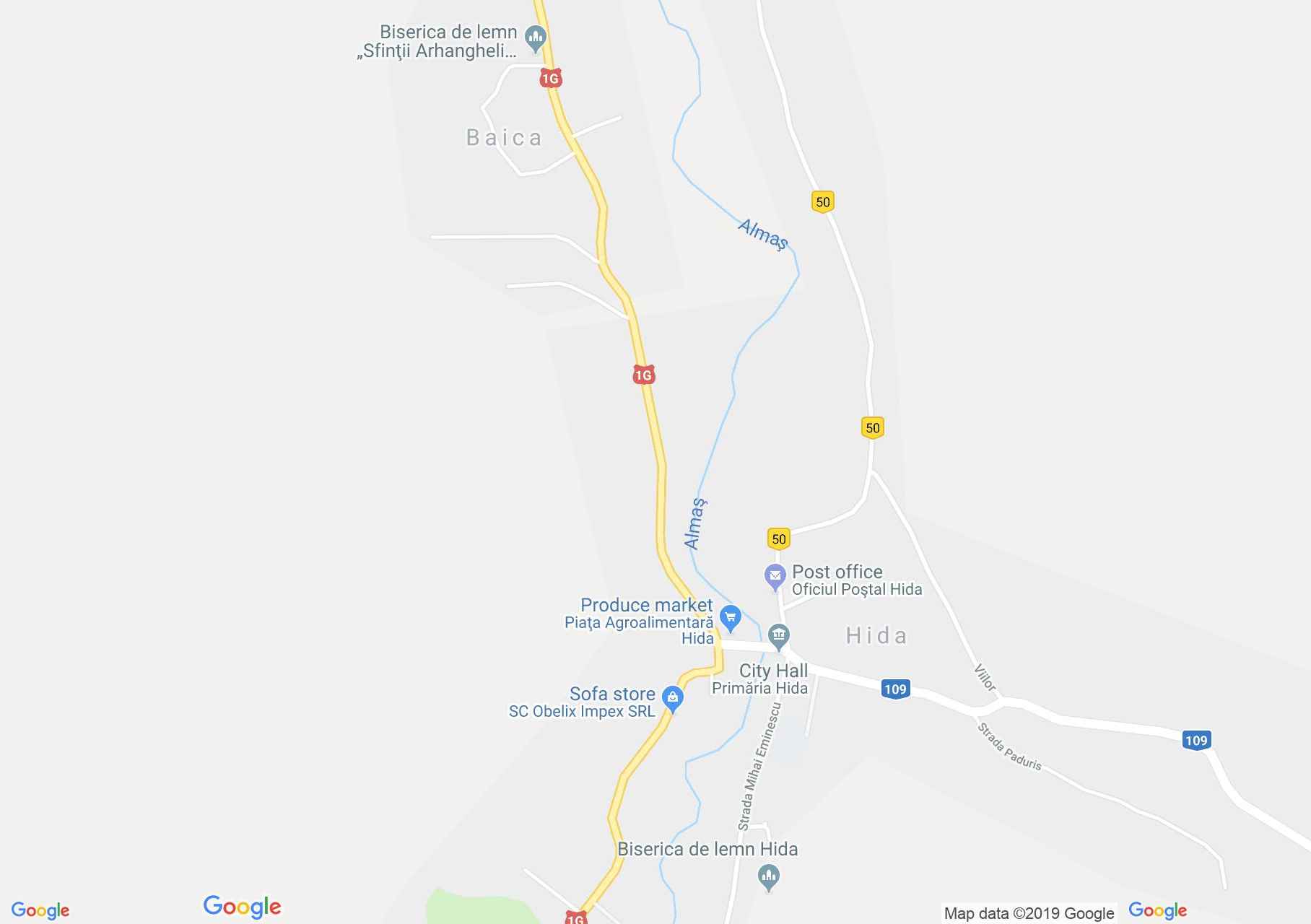 Map of Hida: Manor Hatfaludy