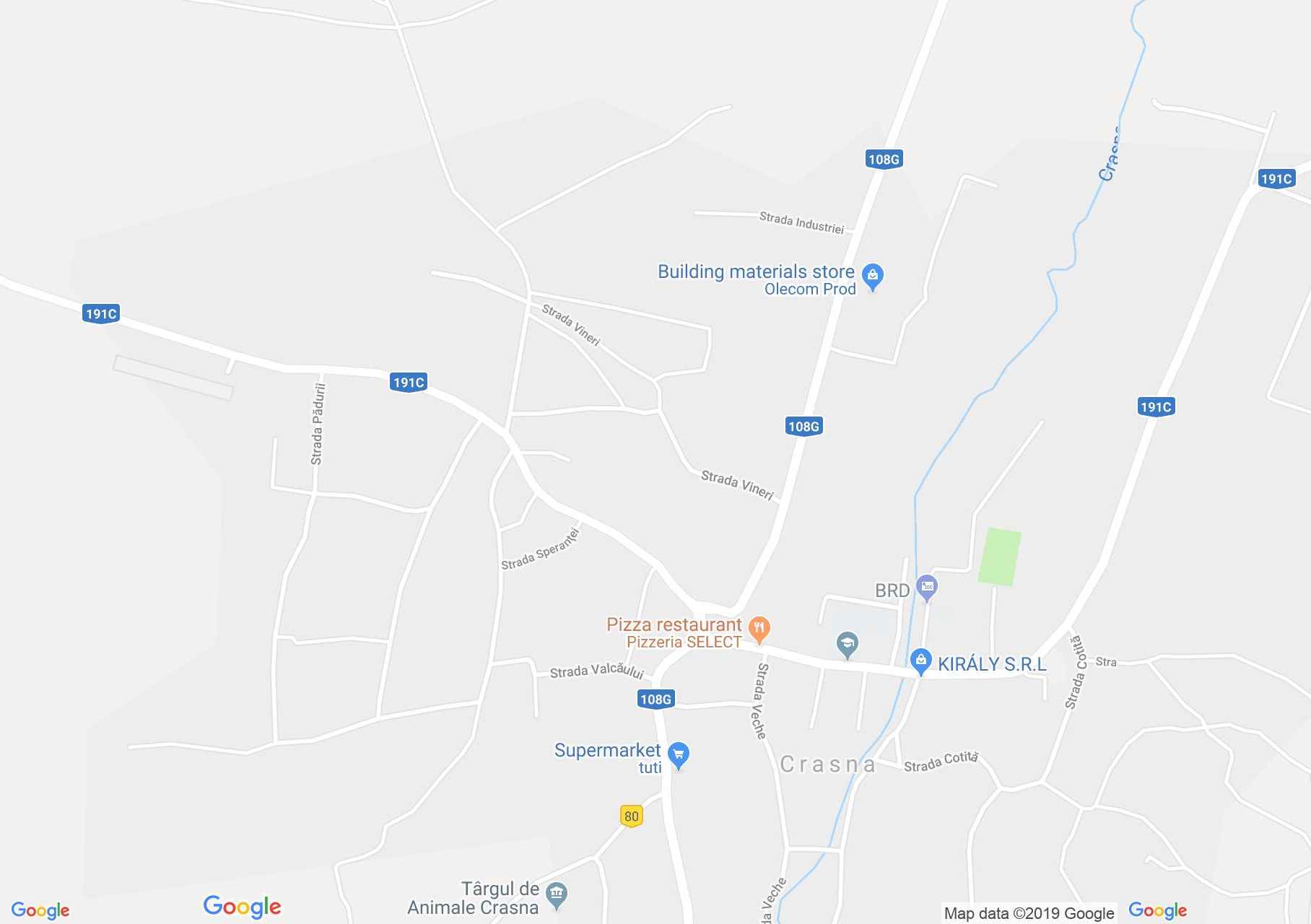 Hartă Crasna: Muzeul Satului