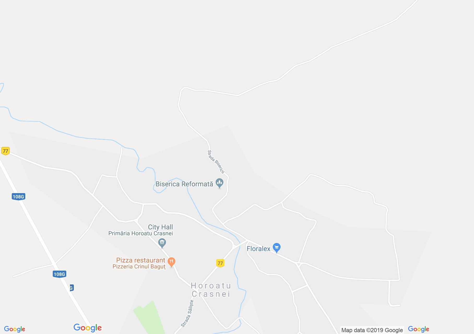 Map of Horoatu Crasnei