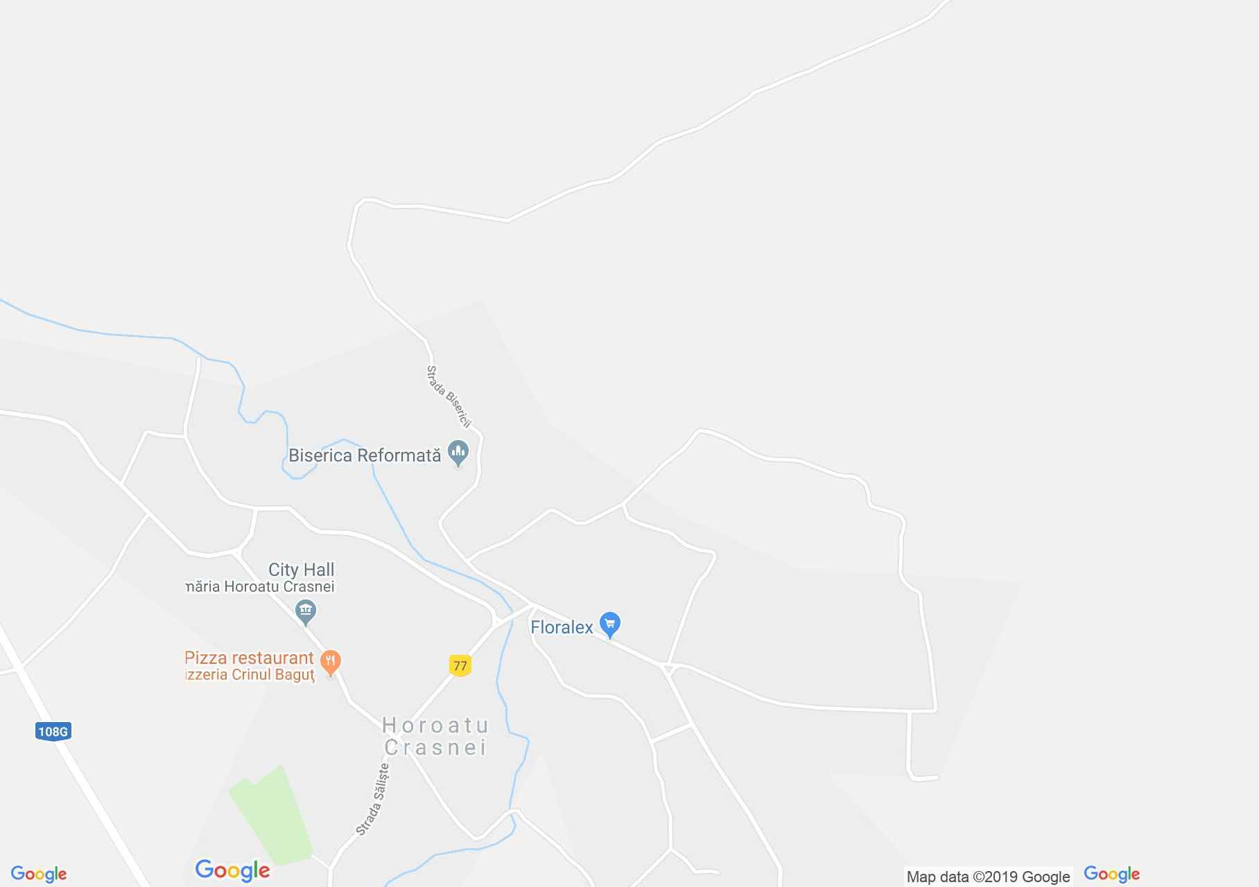 Map of Horoatu Crasnei: Orthodox Church