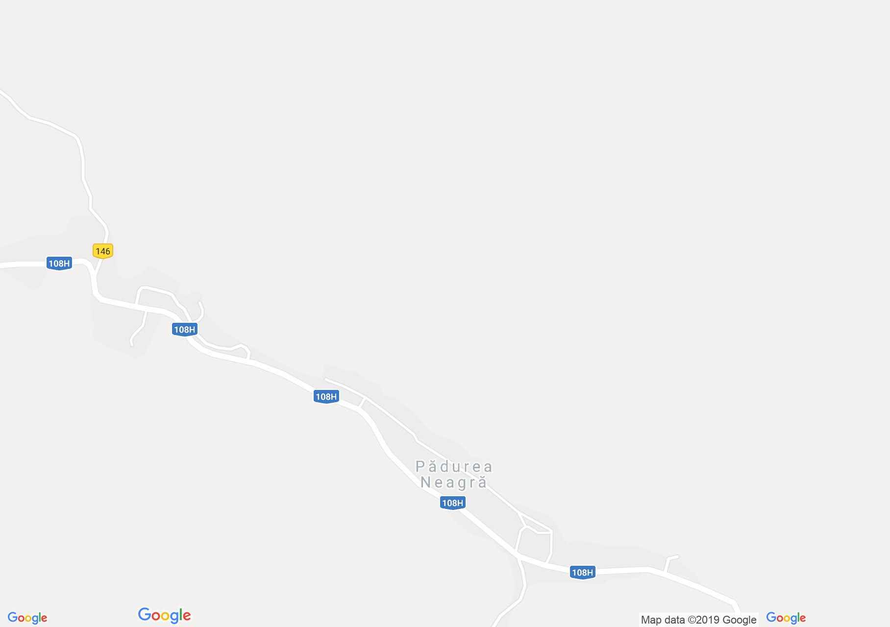 Map of Pădurea Neagră