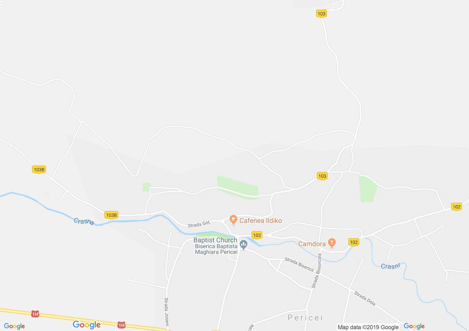 Hartă Pericei: Fântâna arteziană