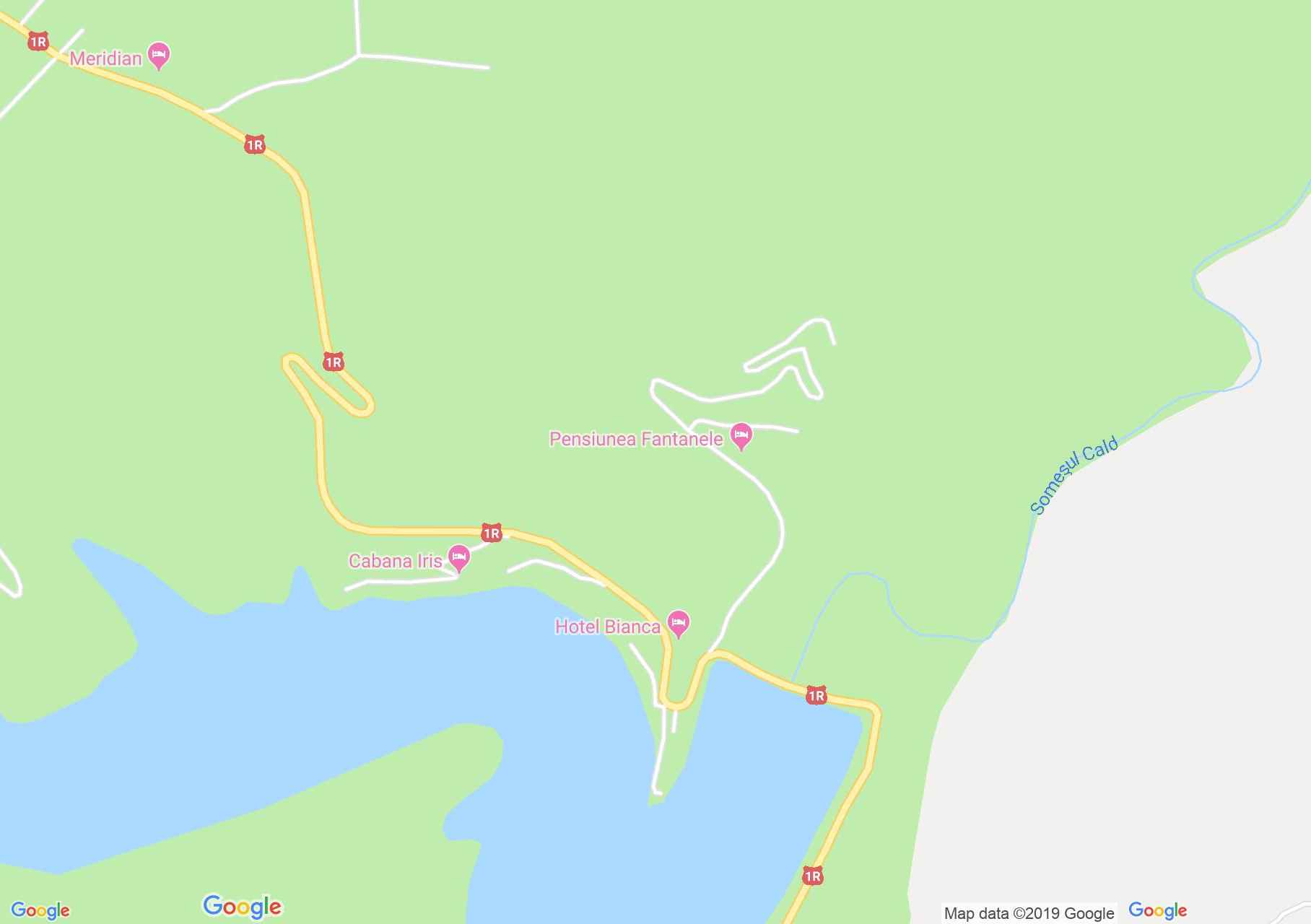 Hartă Beliş: Cabana Perla Lacului