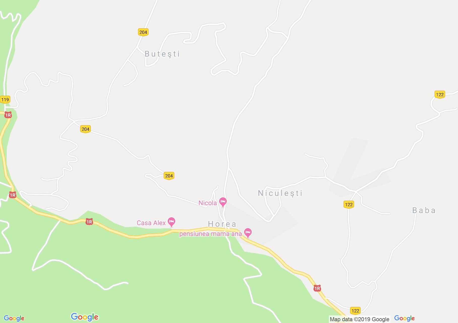 Map of Horea: Mot house