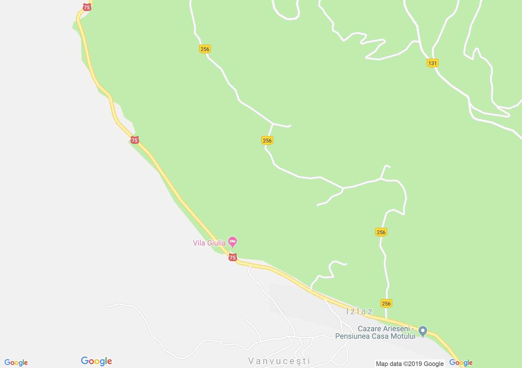 Hartă Arieşeni: Casa Danciu