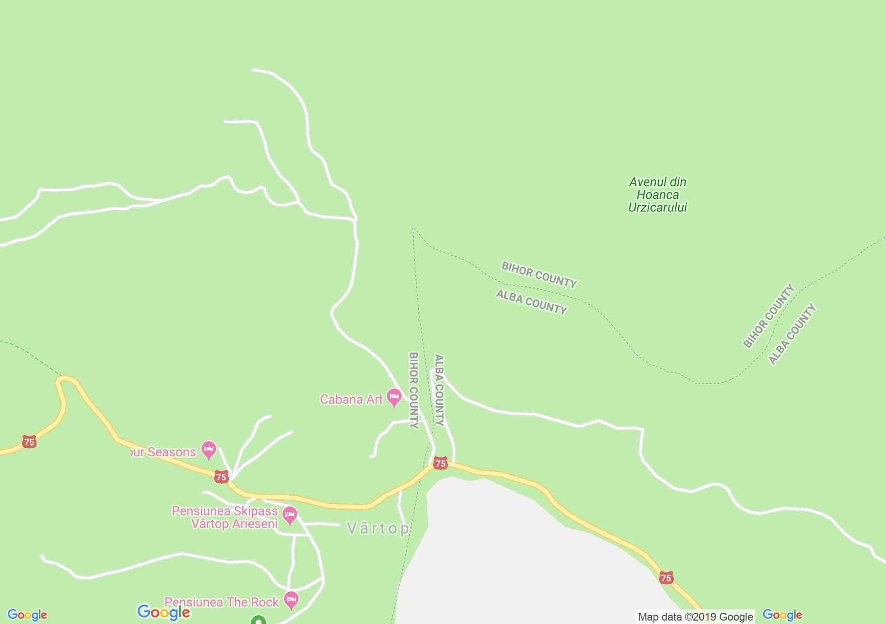 Vertop: Marieta panzió (térkép)