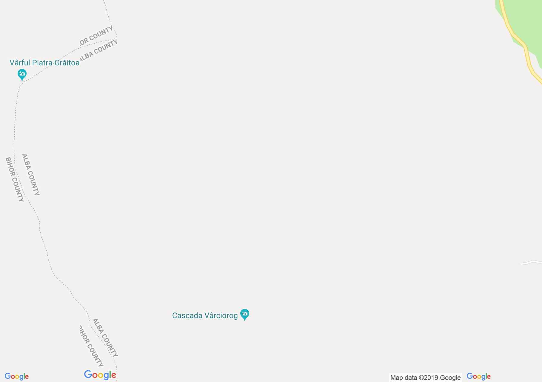 Lepus: Vércsorog vízesés (térkép)