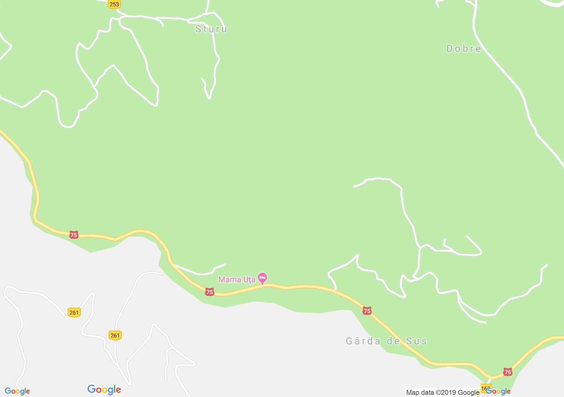 Hartă Gârda de Sus: Casa Iuly