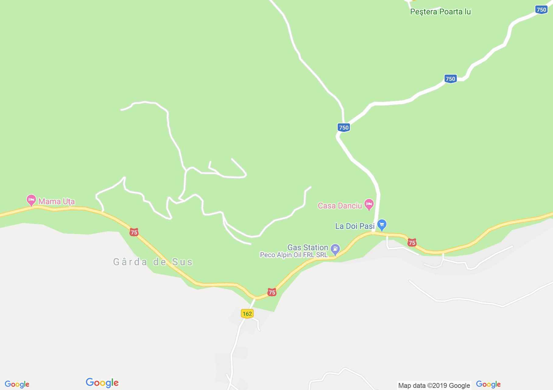 Felsőgírda: Marydor Panzió (térkép)