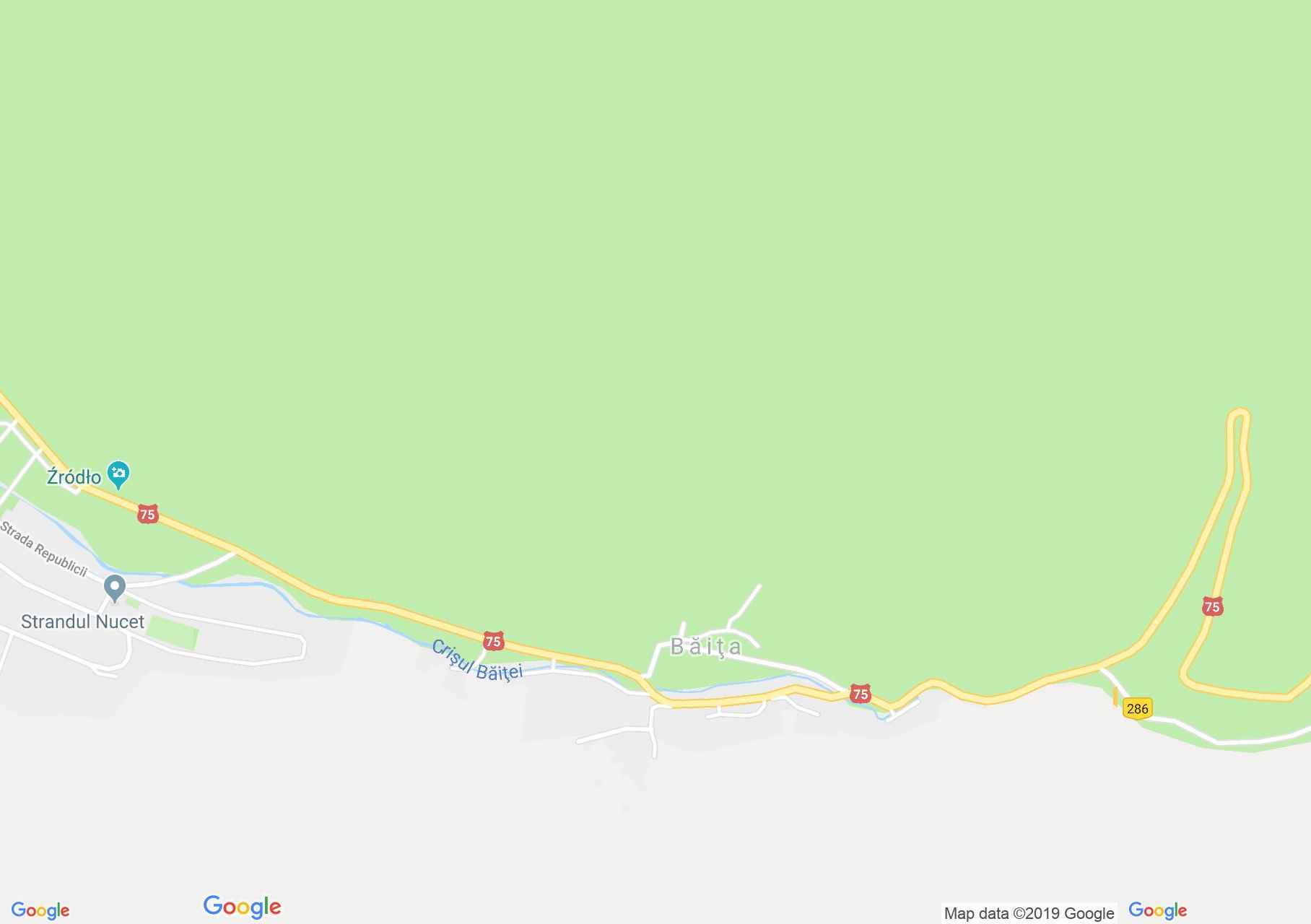 Hartă Băiţa: Pensiunea Ovidiu