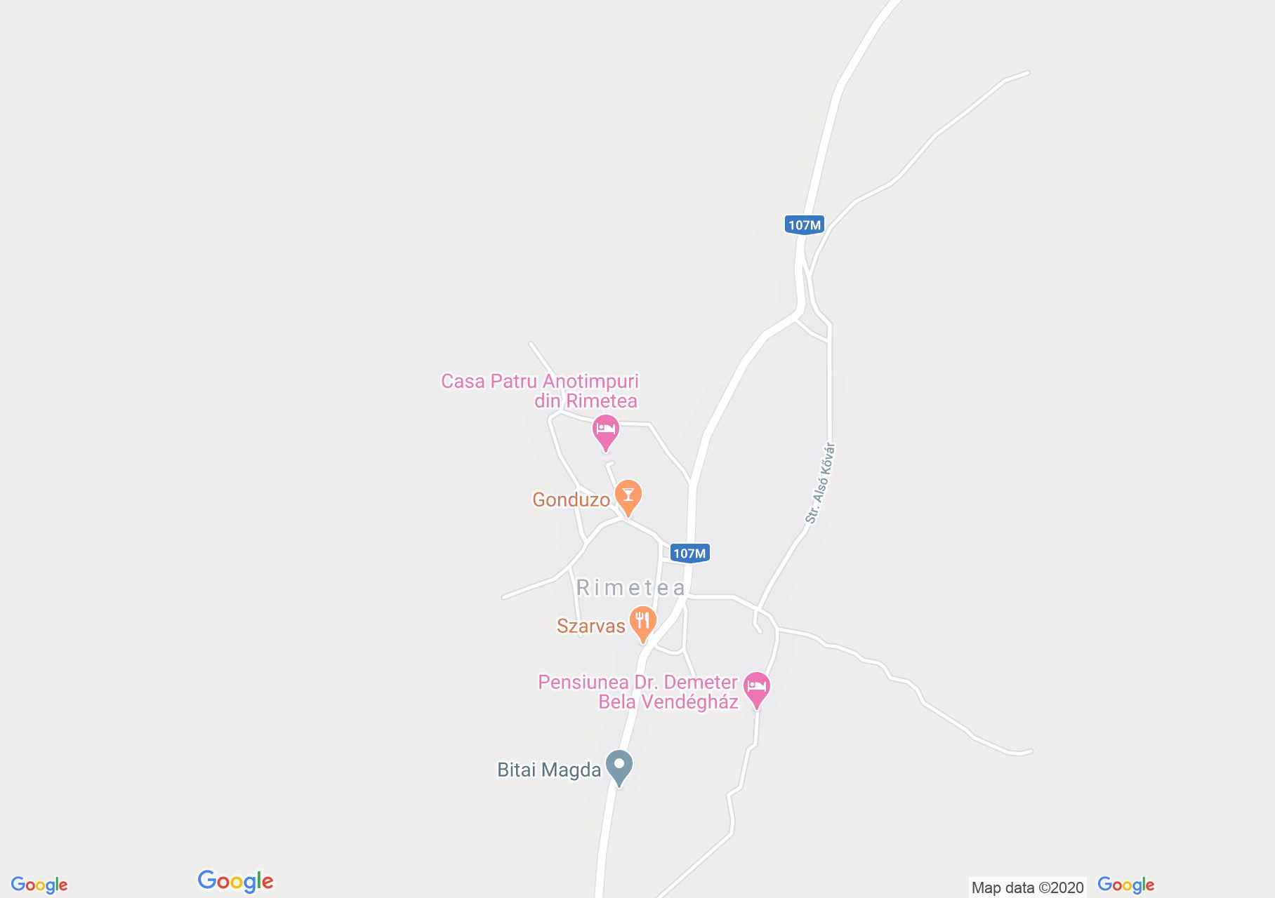 Torockó: Panoráma panzió (térkép)