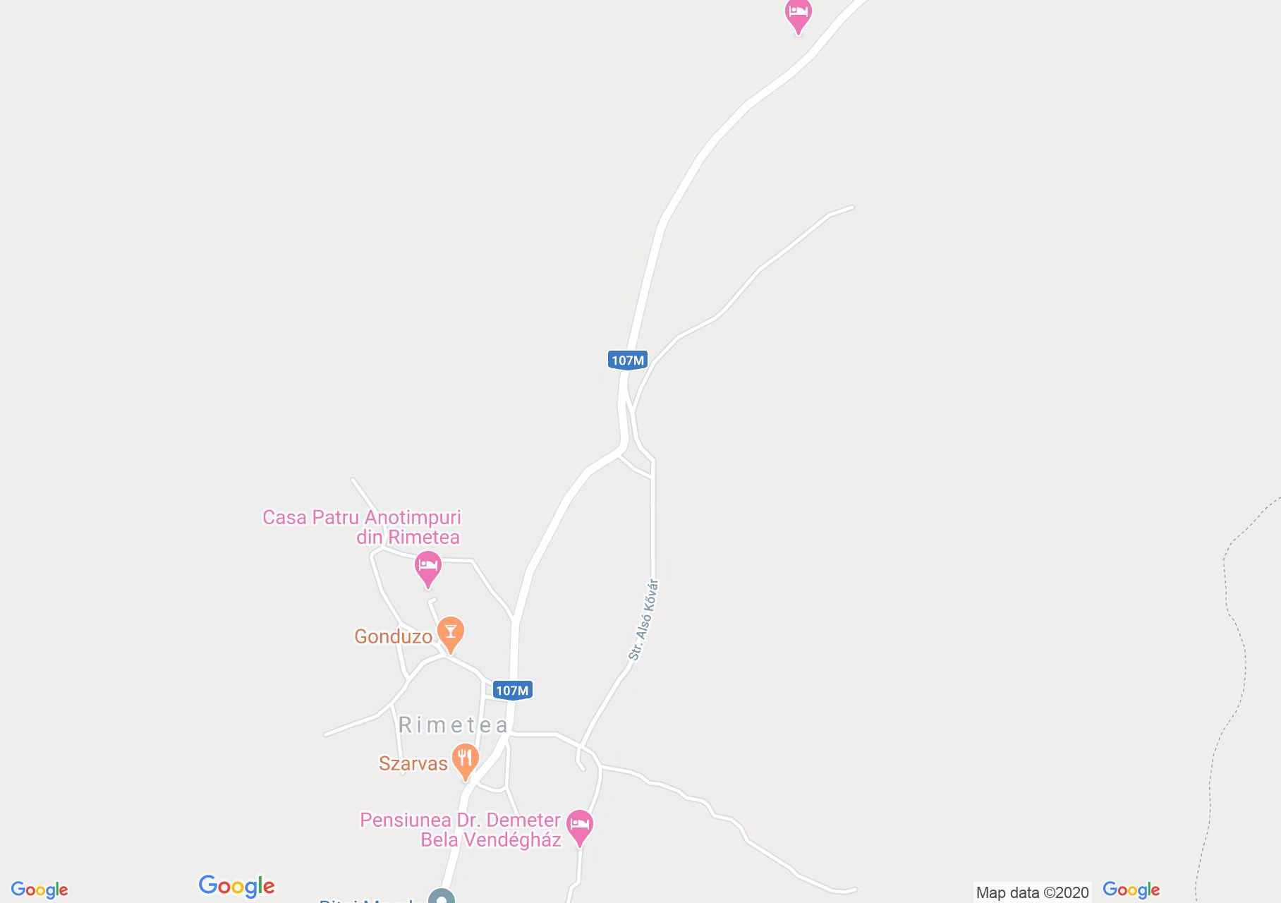 Torockó: Sára panzió (térkép)