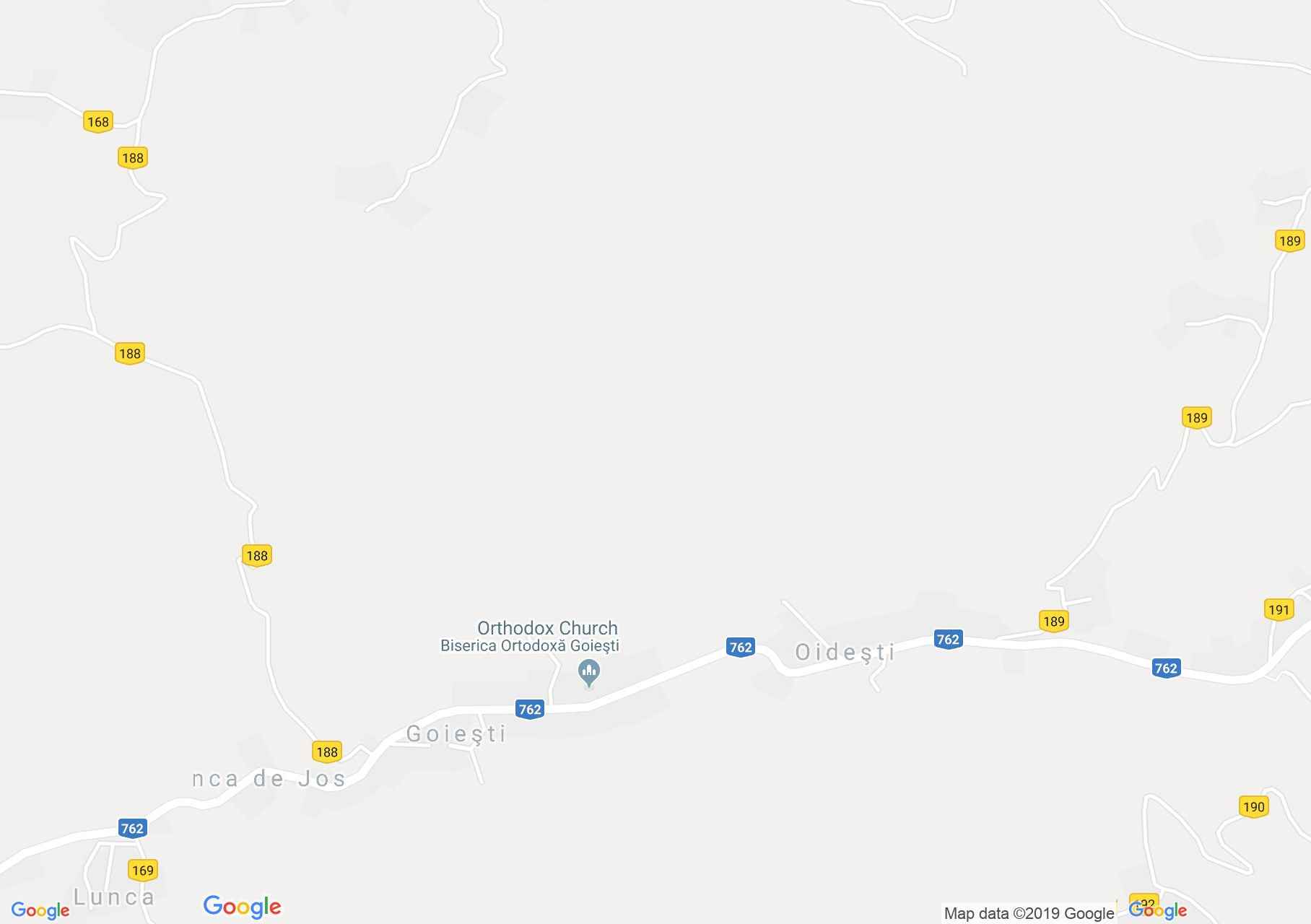 Hartă Vidra: Casa de vacanta Bianca