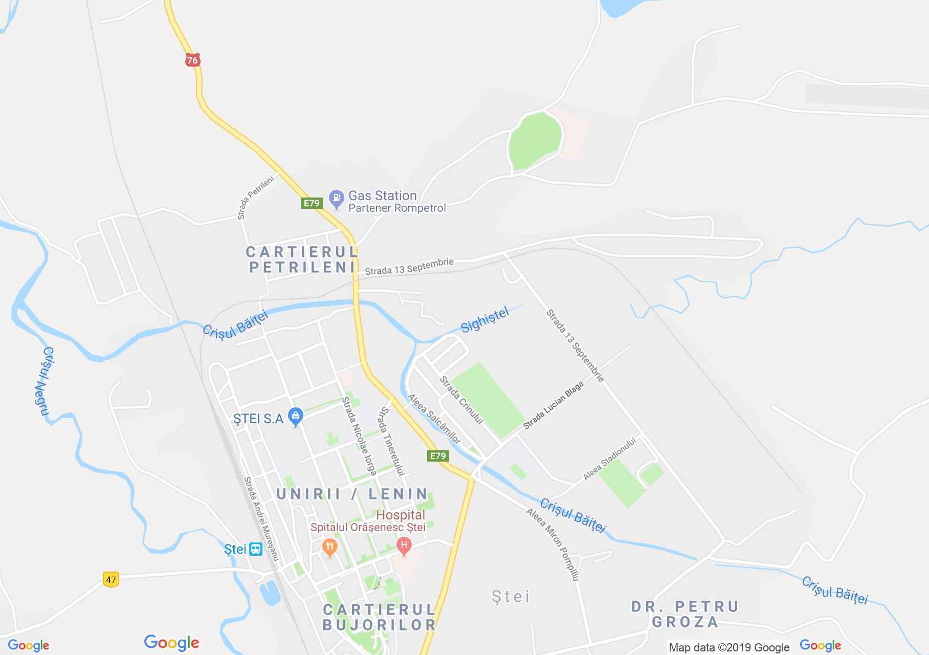 Vaskohsziklás: Vaskohsziklás (térkép)