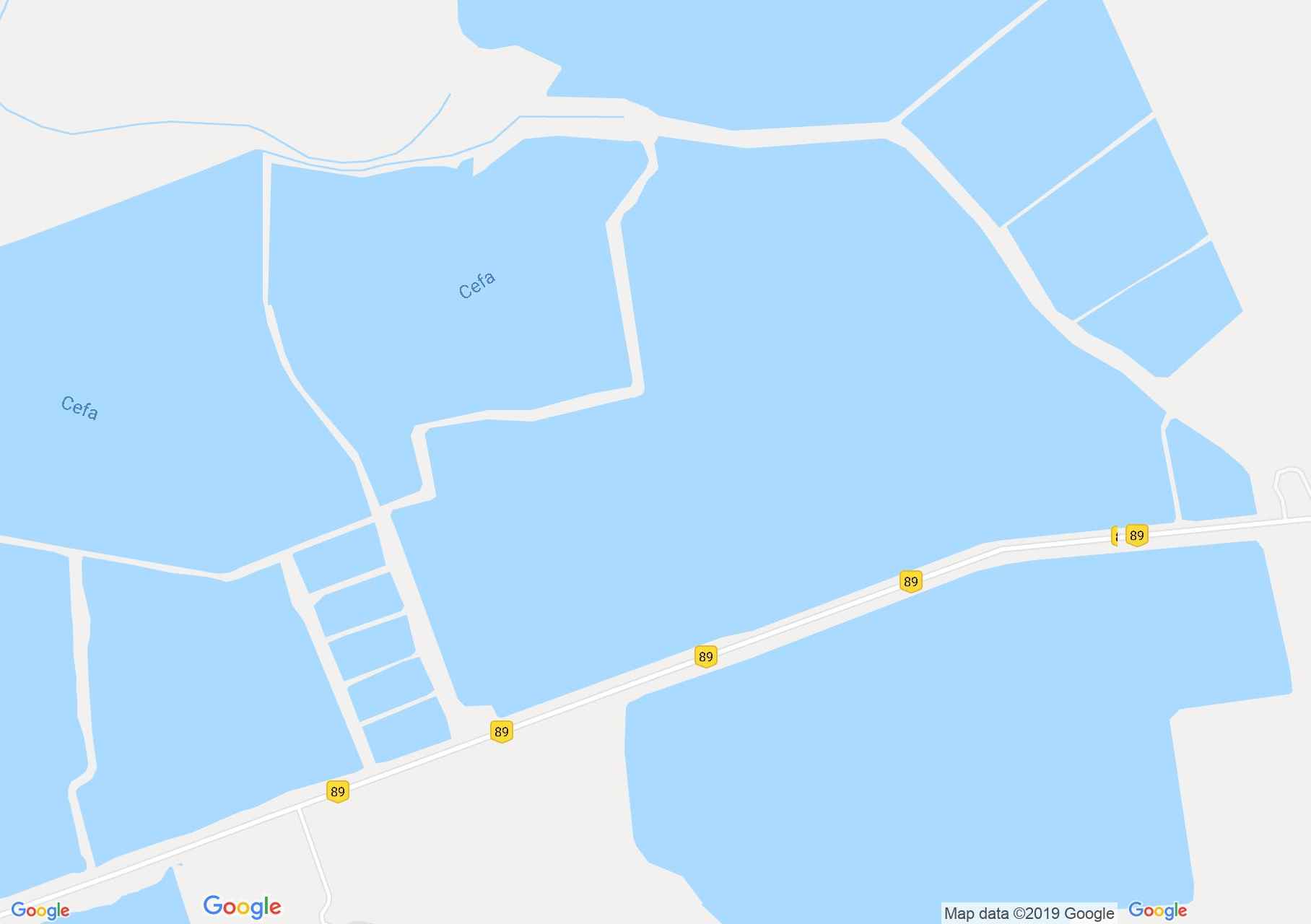 Map of Cefa: Cefa, Natural park, Ponds