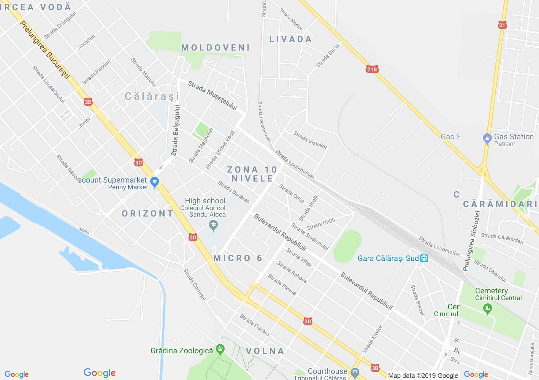 Tánc: Balada Dunării néptáncegyüttes - Călăraşi (térkép)