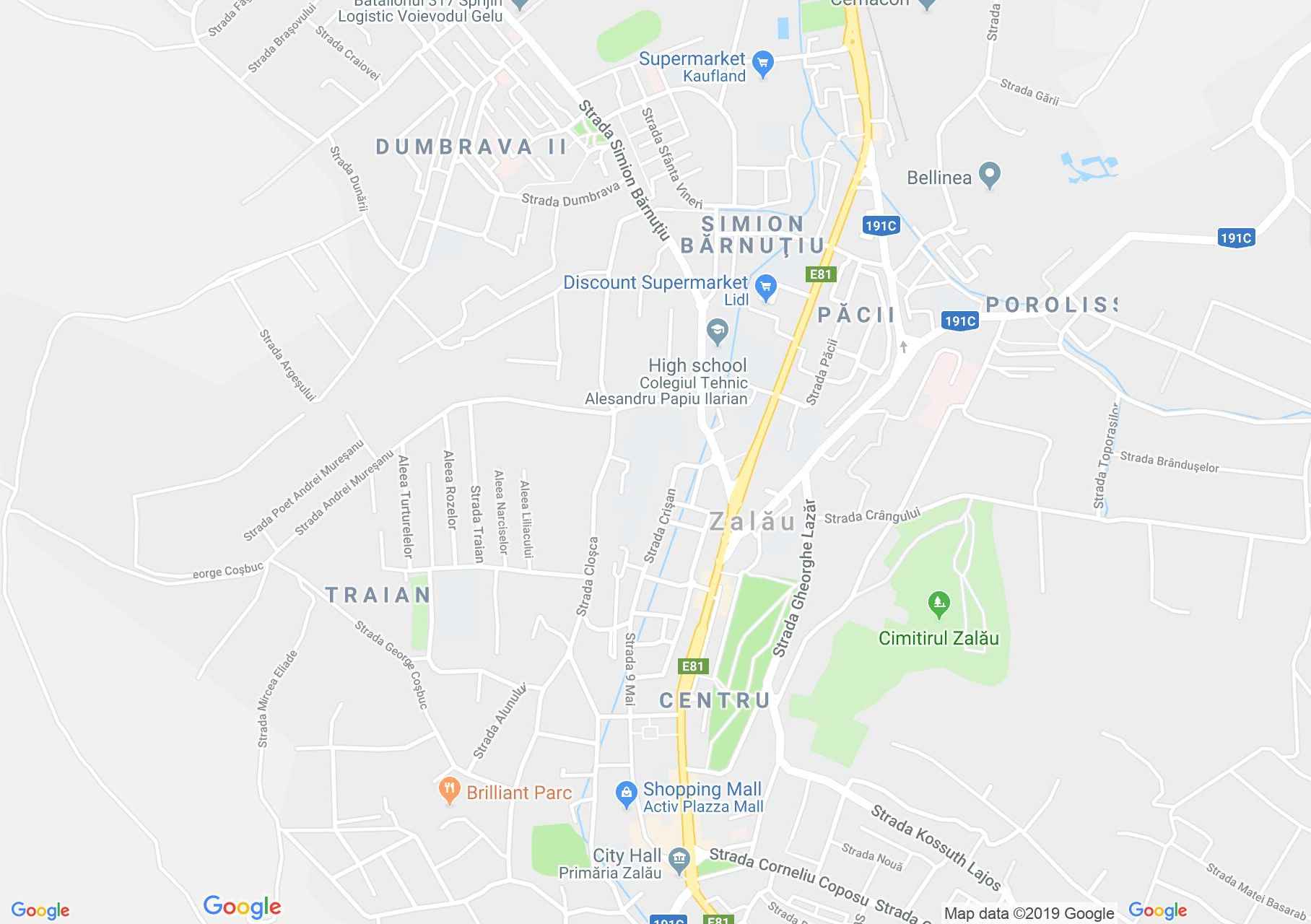 Hartă Dans: Ansamblul folcloric "Terbete" - Zalău