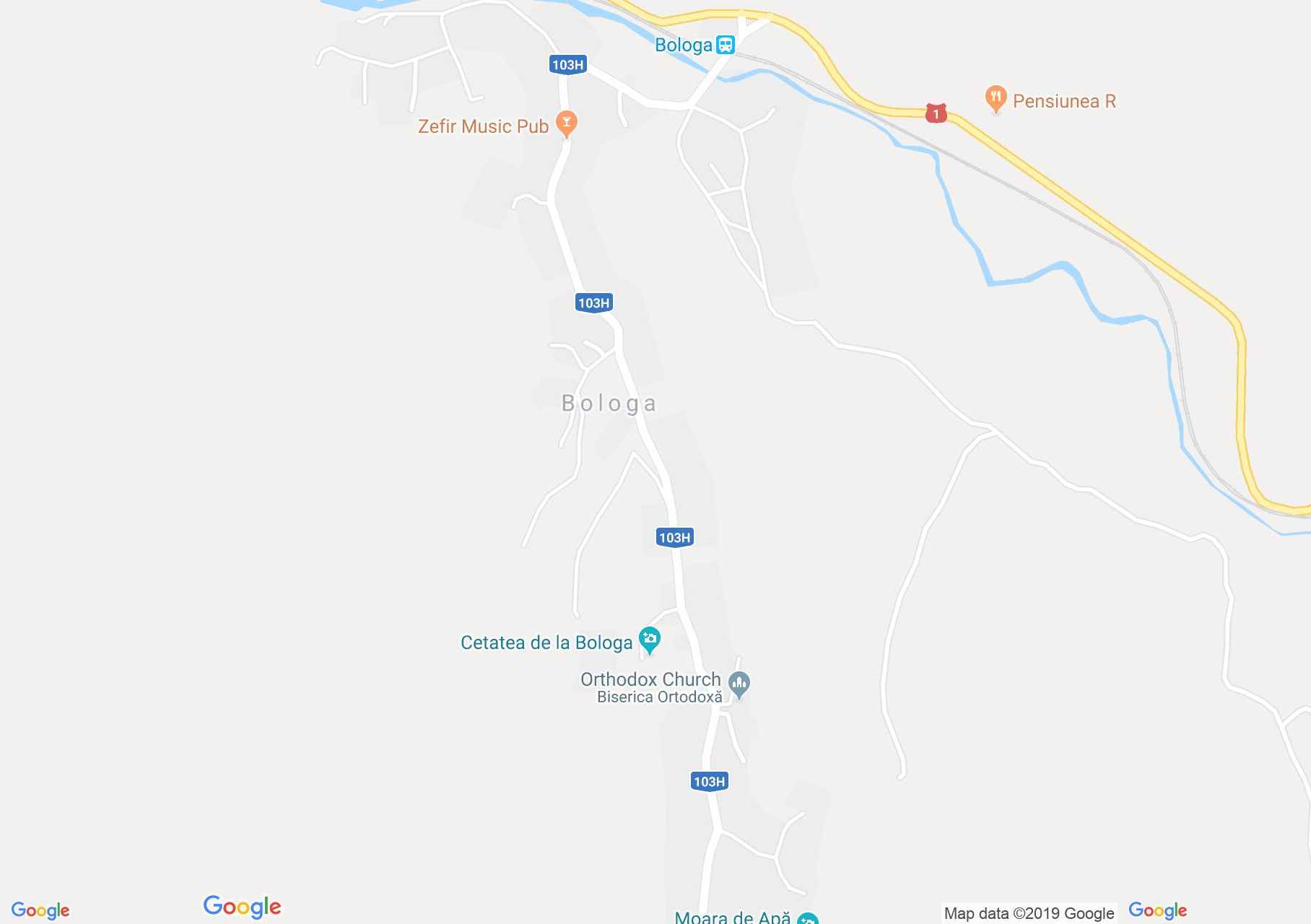 Map of Bologa: The Fortress of Bologa