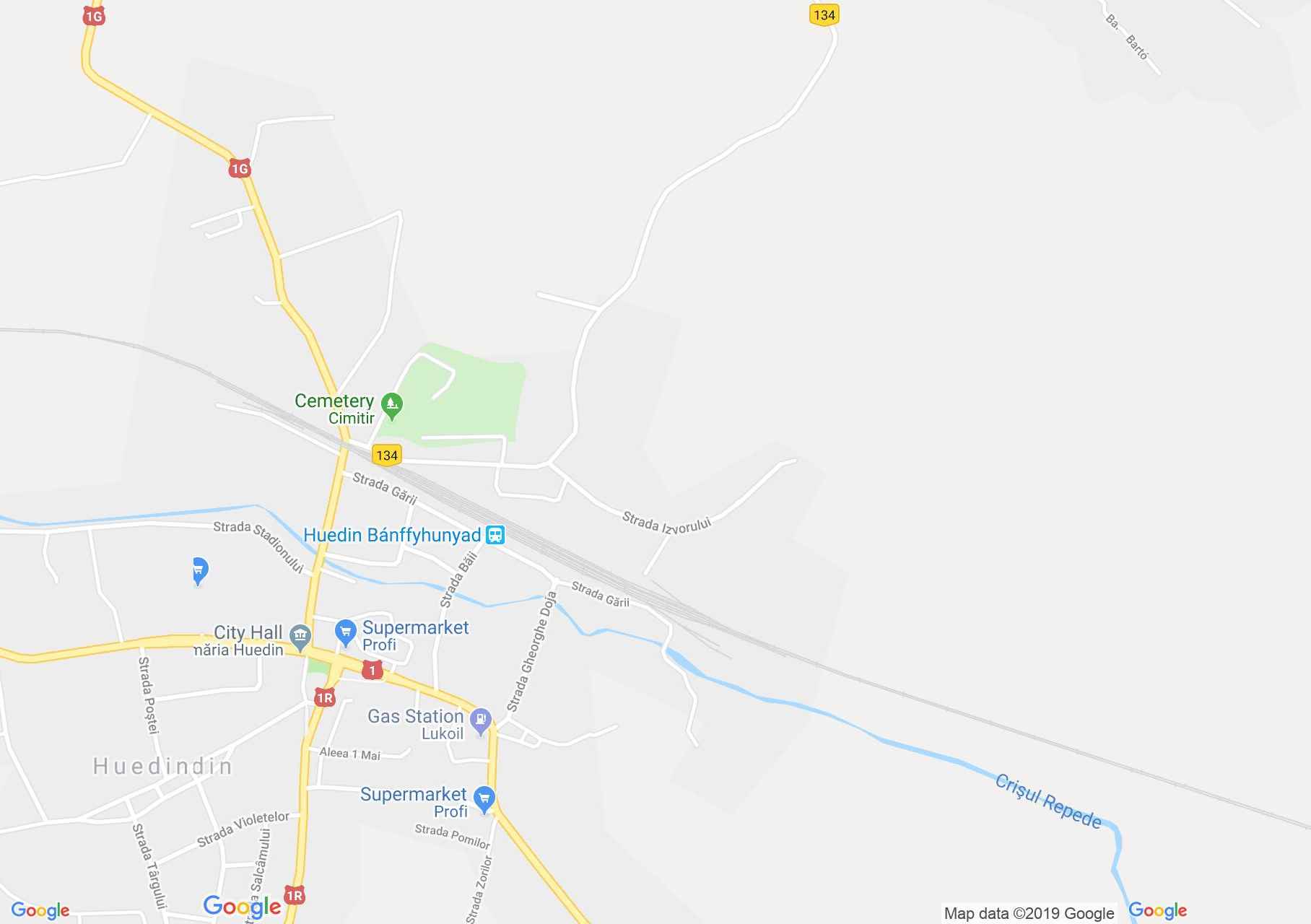 Hartă Huedin: Cazare Selena