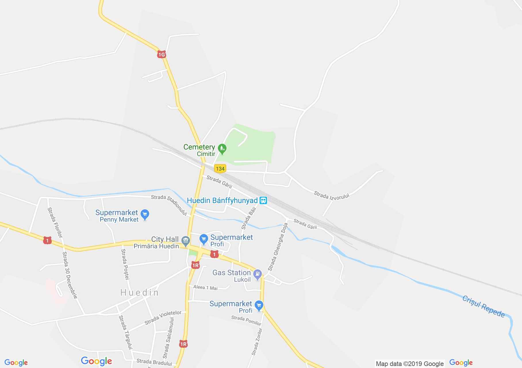 Hartă Huedin: Altarul funerar roman