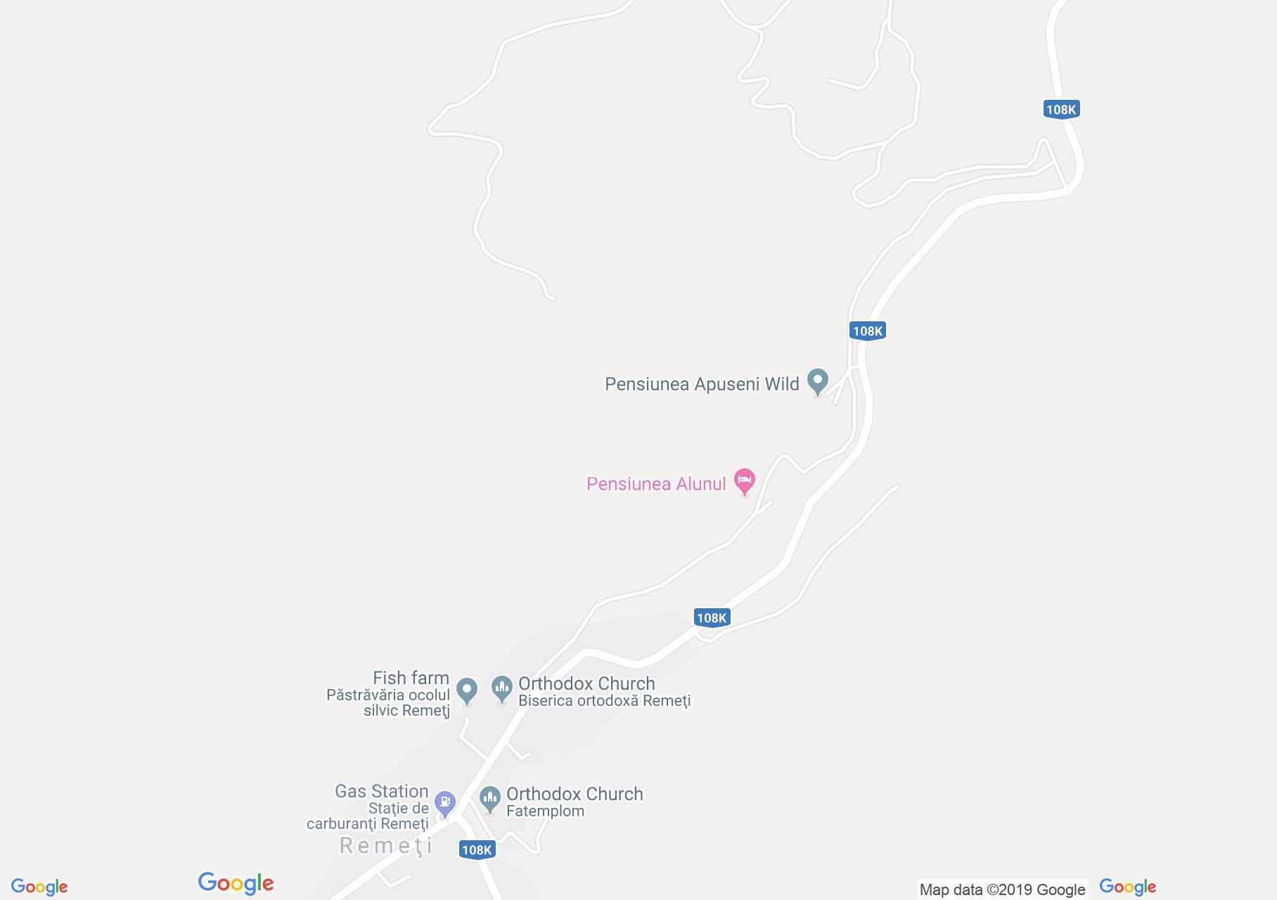 Remec: Topleţ vízkitörés (térkép)