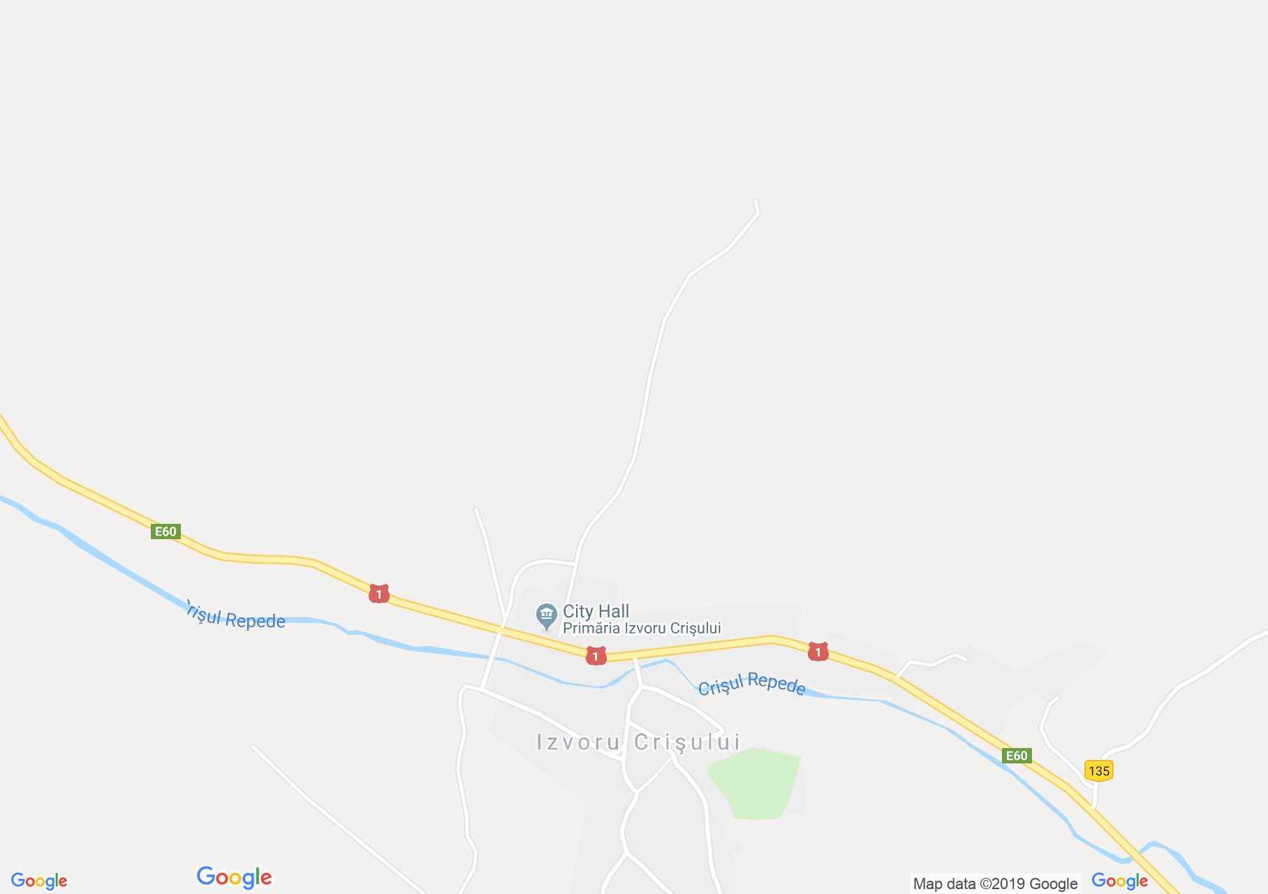 Hartă Izvorul Crişului: Izvorul Crişului