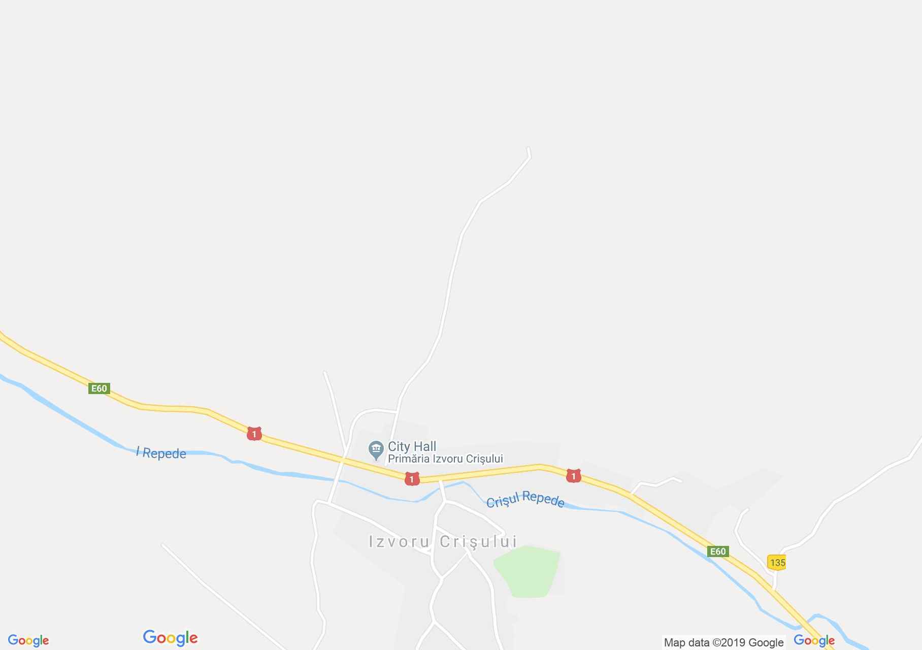 Hartă Izvorul Crişului: Pensiunea Körös