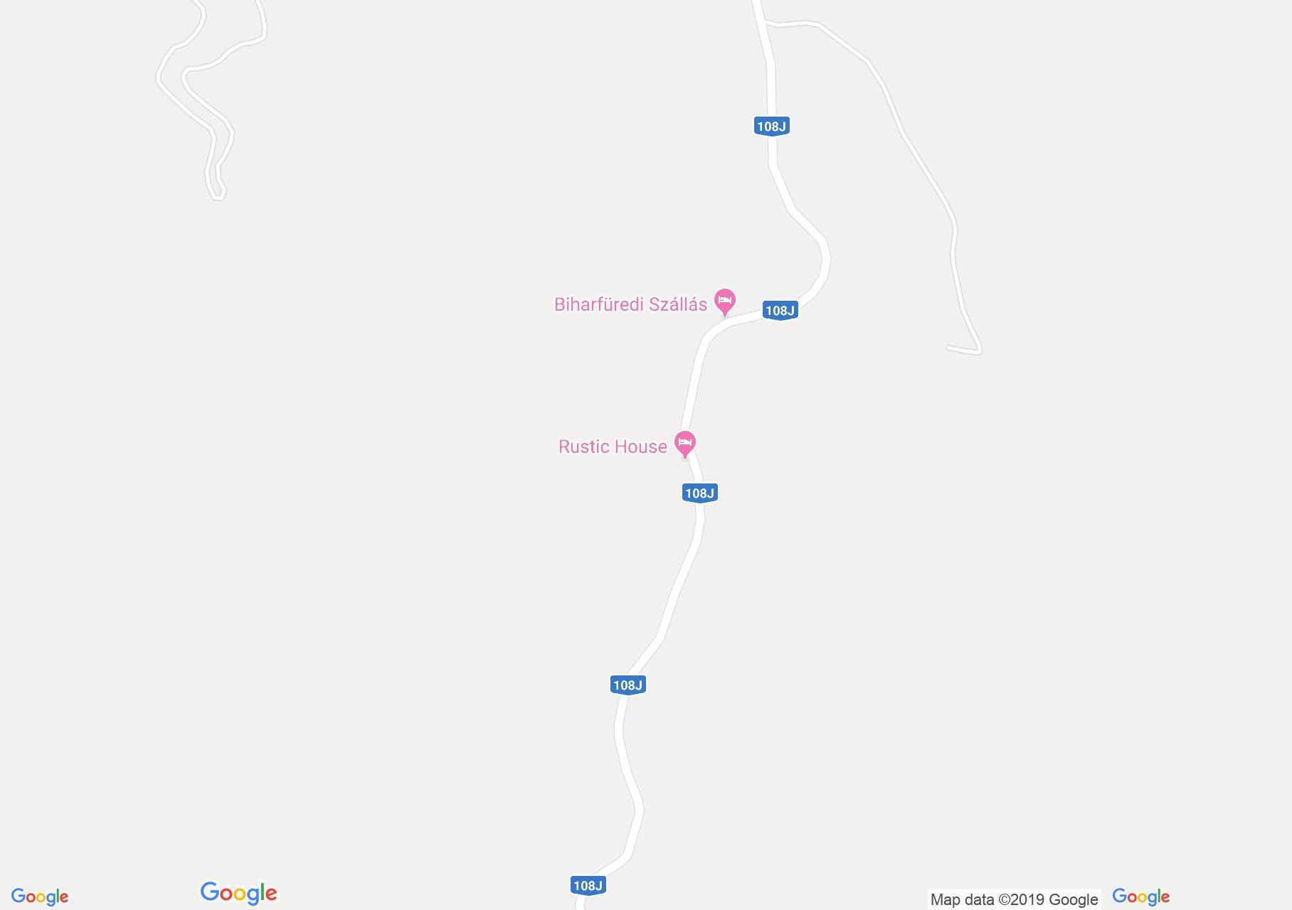 Hartă Lacul Leşu: Pensiunea Ozon