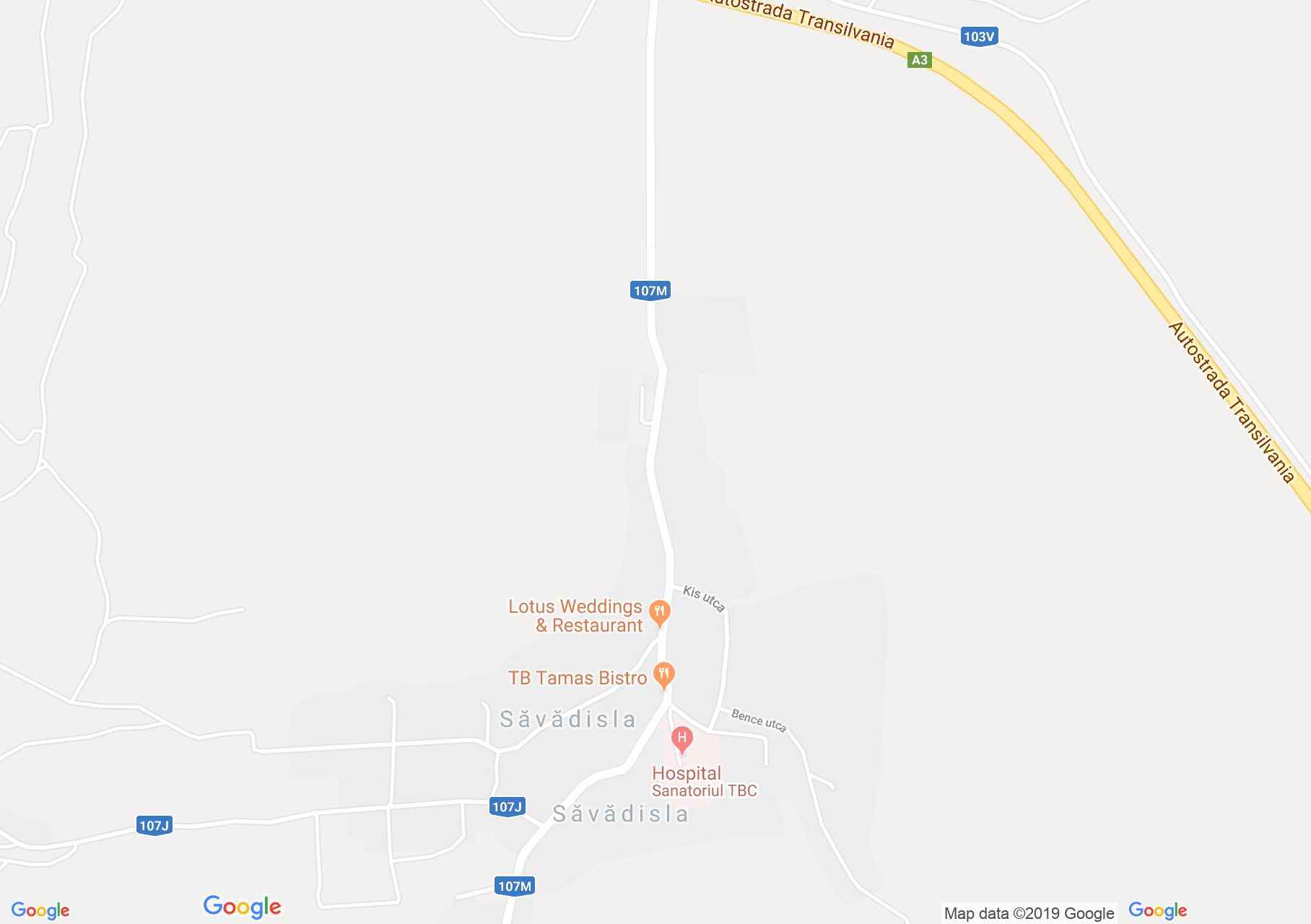 Hartă Săvădişla: Copfos csárda