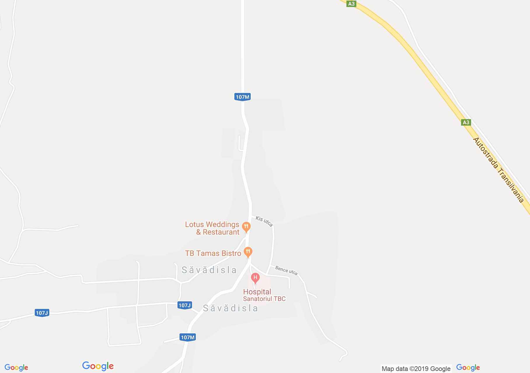 Hartă Săvădişla: Muzeul Satului