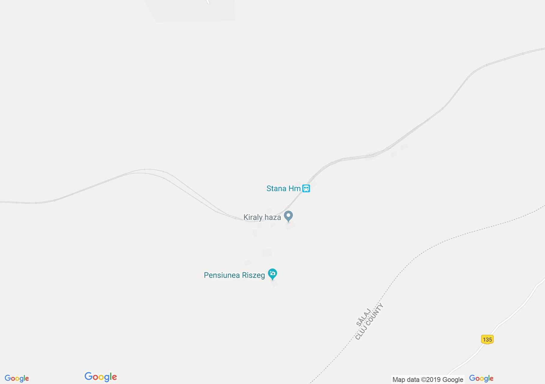 Sztána: Varjúvár (térkép)