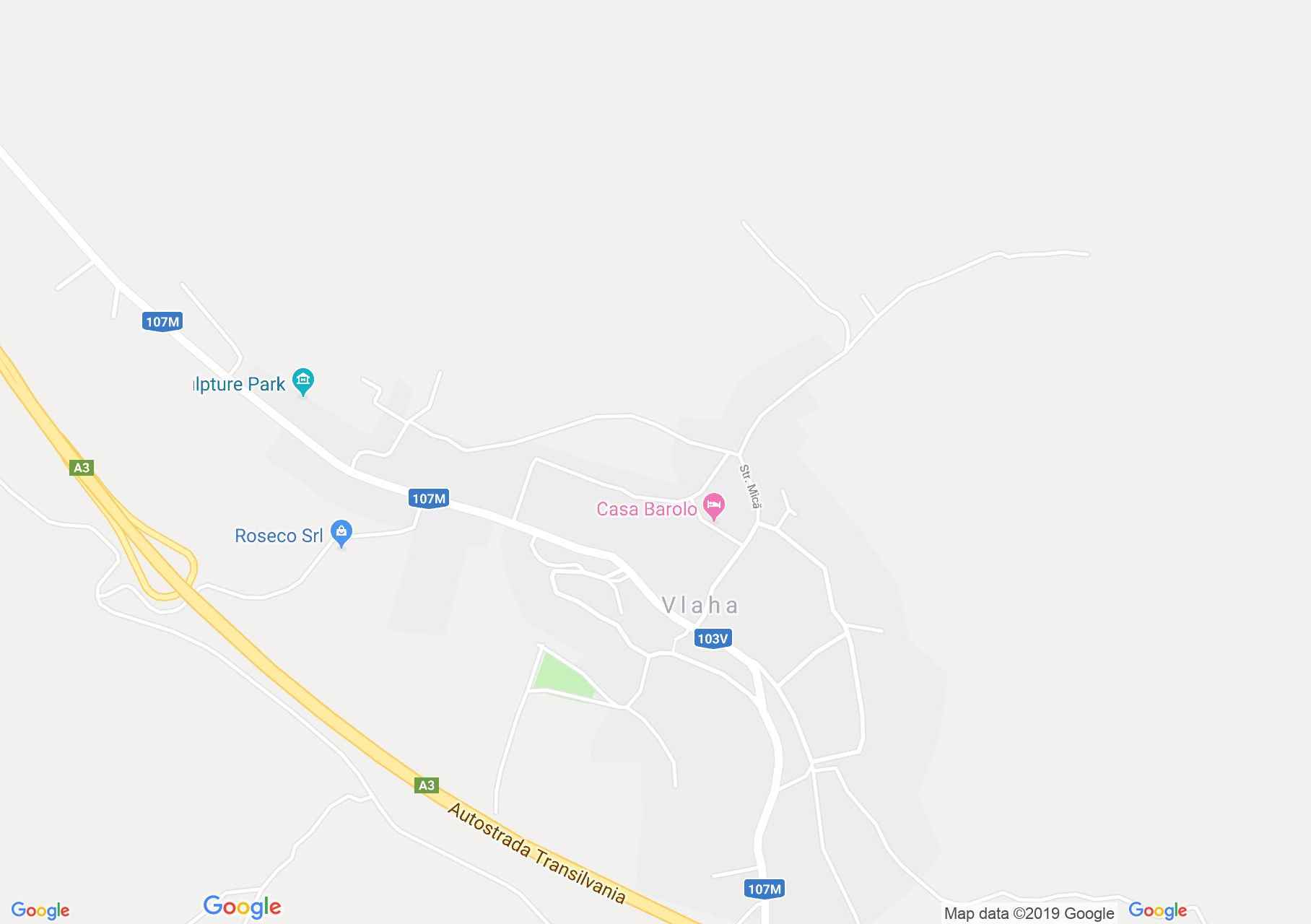 Hartă Vlaha: Biserica reformată