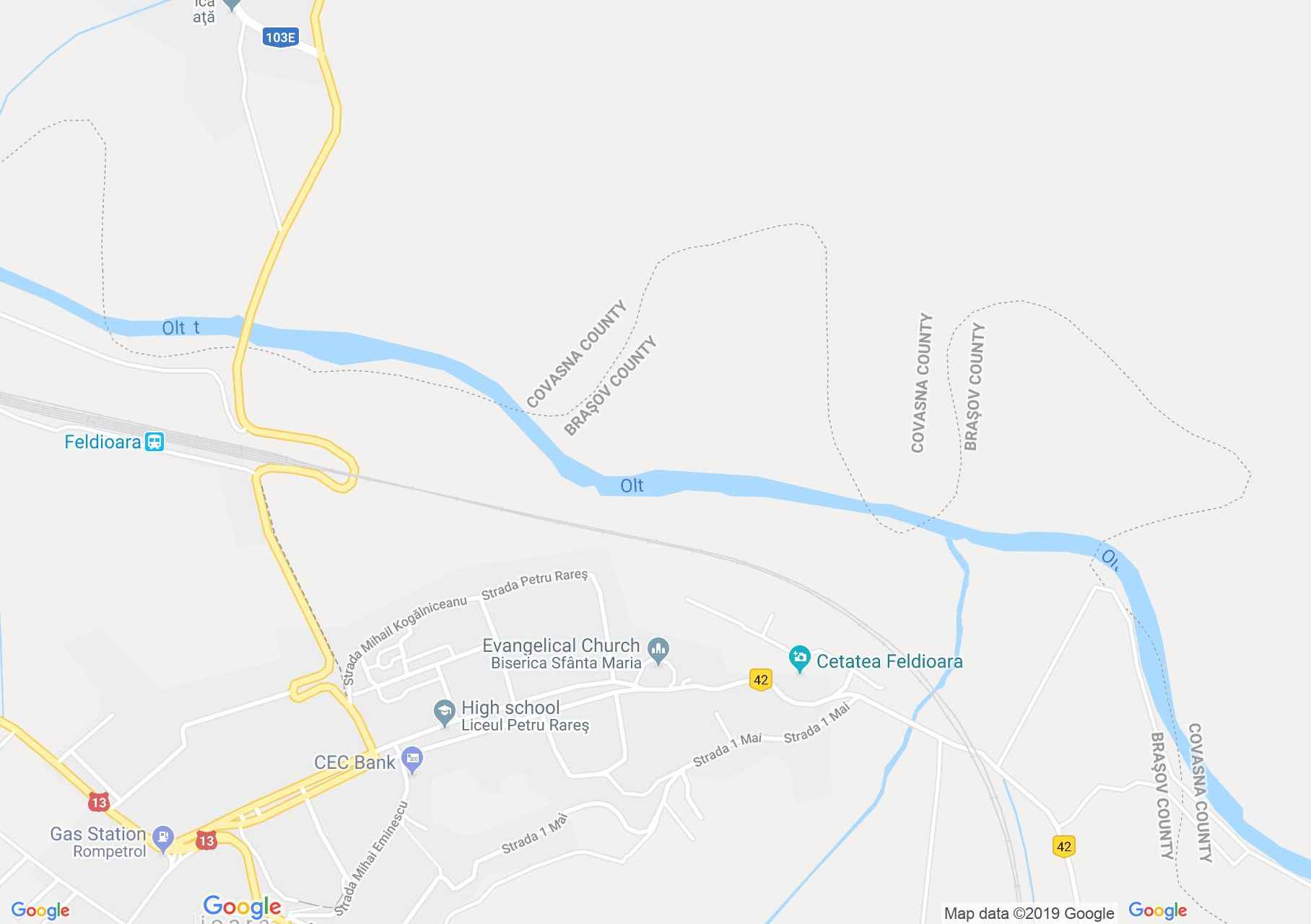 Földvár: Erődtemplom (térkép)