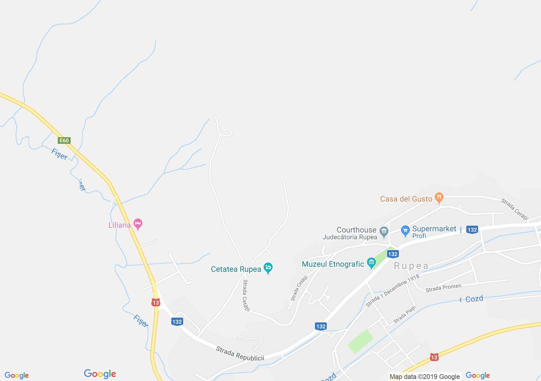 Kőhalom: Kőhalmi vár (térkép)