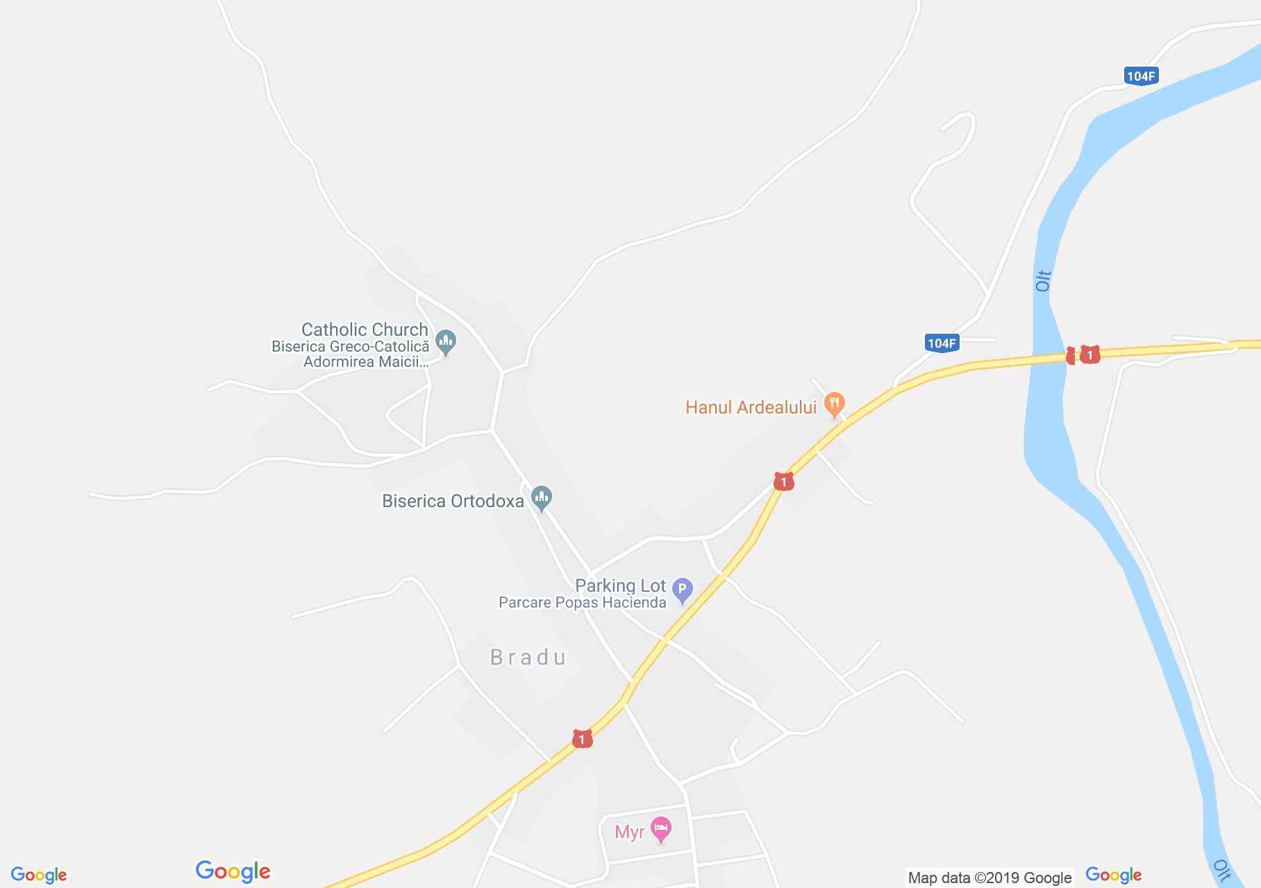 Fenyőfalva: Evangélikus erődtemplom (térkép)