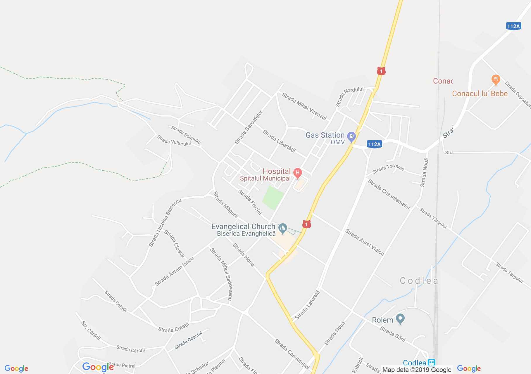 Feketehalom (térkép)