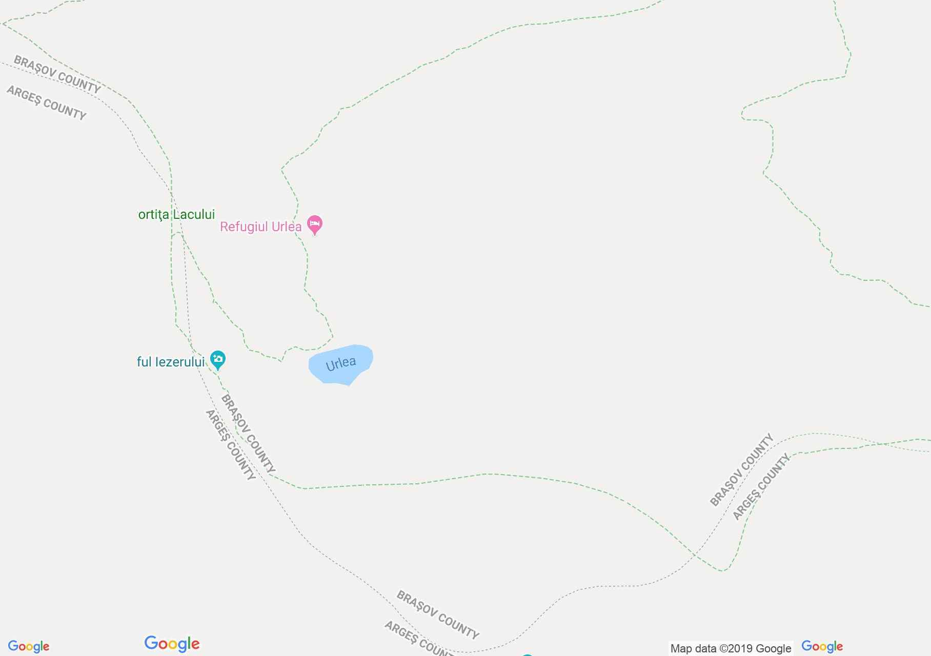 Map of Făgăraş mountains: Zârnei saddle-Fereastra Mare a Sâmbetei